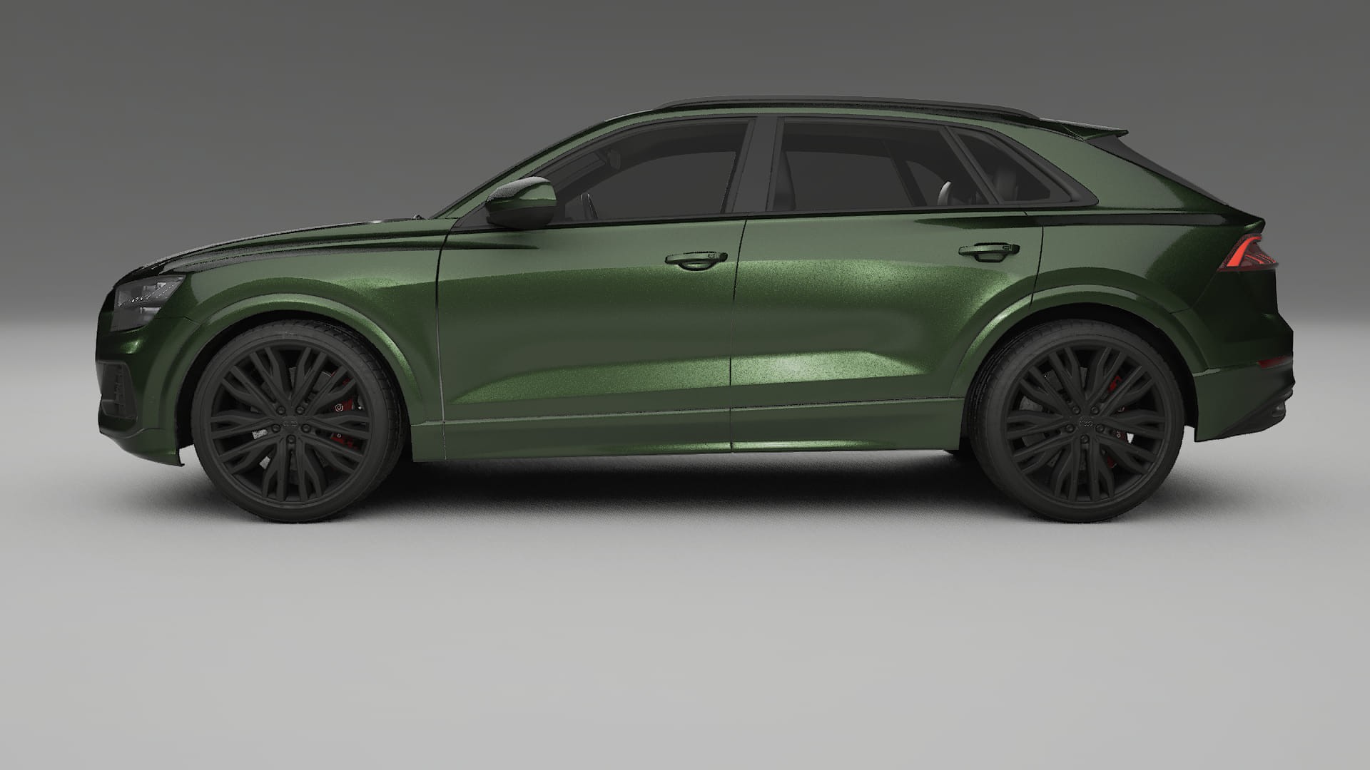 Audi Q8 F1 prefacelift pre-LCI TPU Paint Protection Film | LAGOON Color Change PPF Full Pre-Cut Kit