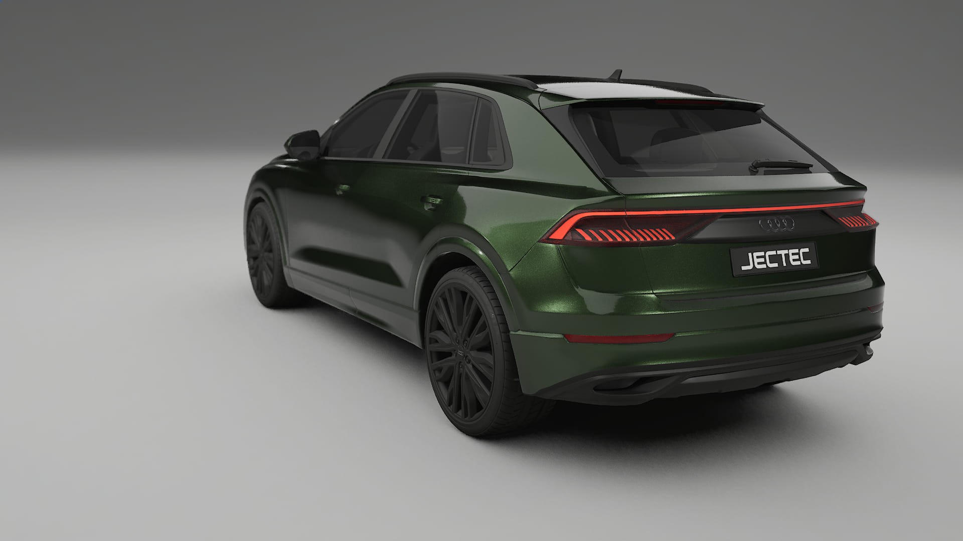 Audi Q8 F1 prefacelift pre-LCI TPU Paint Protection Film | LAGOON Color Change PPF Full Pre-Cut Kit