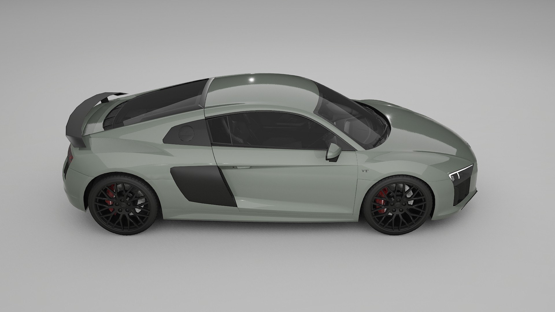 Audi R8 typ-4S prefacelift pre-LCI TPU Paint Protection Film | SLATE Color Change PPF Full Pre-Cut Kit