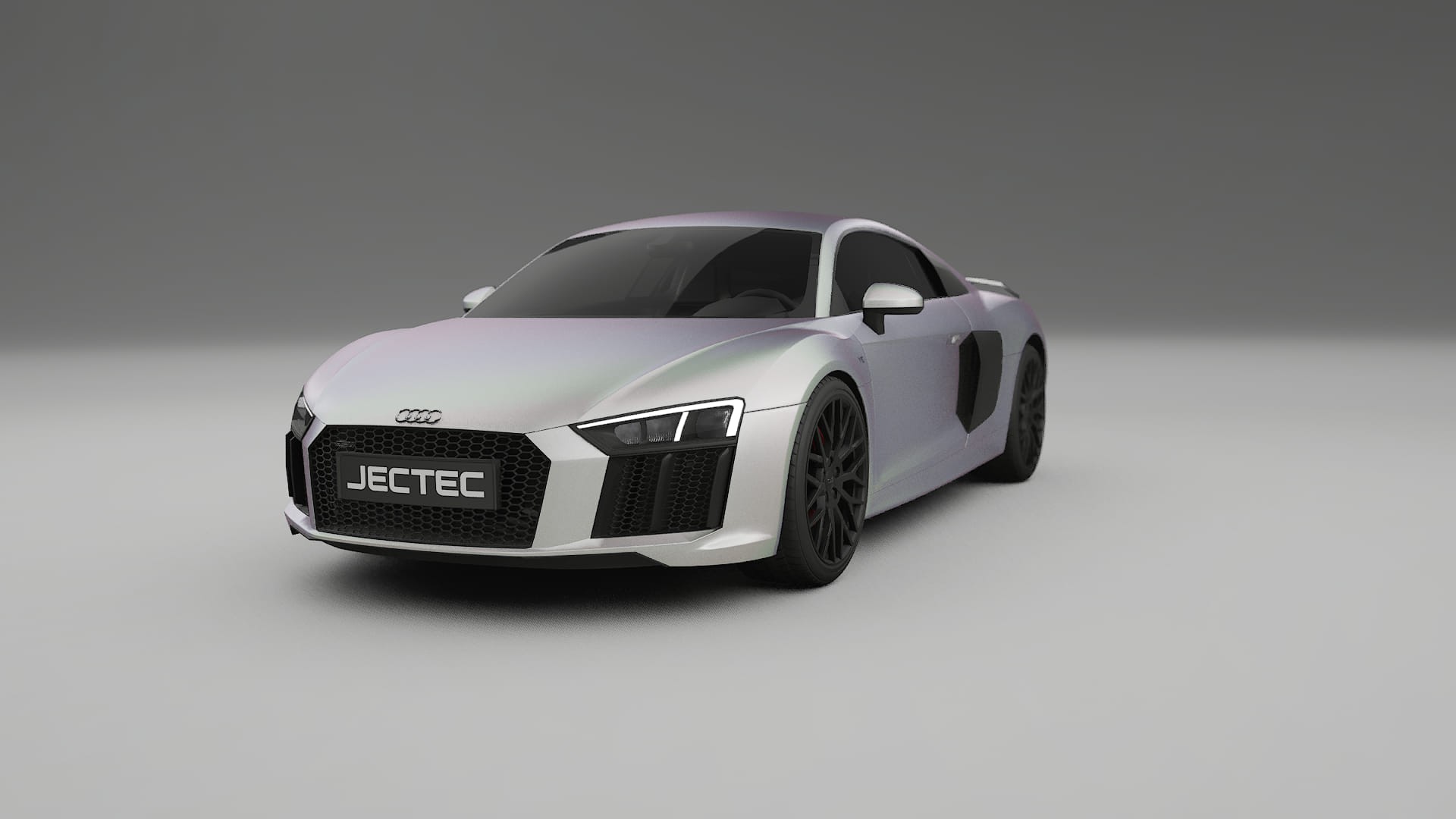 Audi R8 typ-4S prefacelift pre-LCI TPU Paint Protection Film | NEBULA Color Change PPF Full Pre-Cut Kit