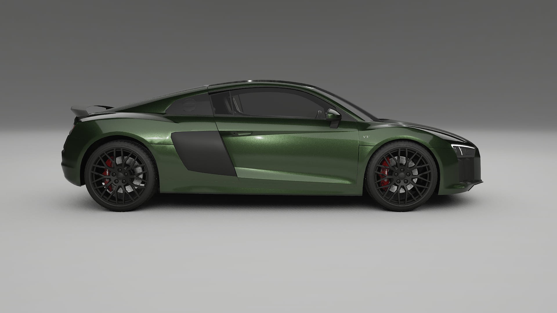 Audi R8 typ-4S prefacelift pre-LCI TPU Paint Protection Film | LAGOON Color Change PPF Full Pre-Cut Kit