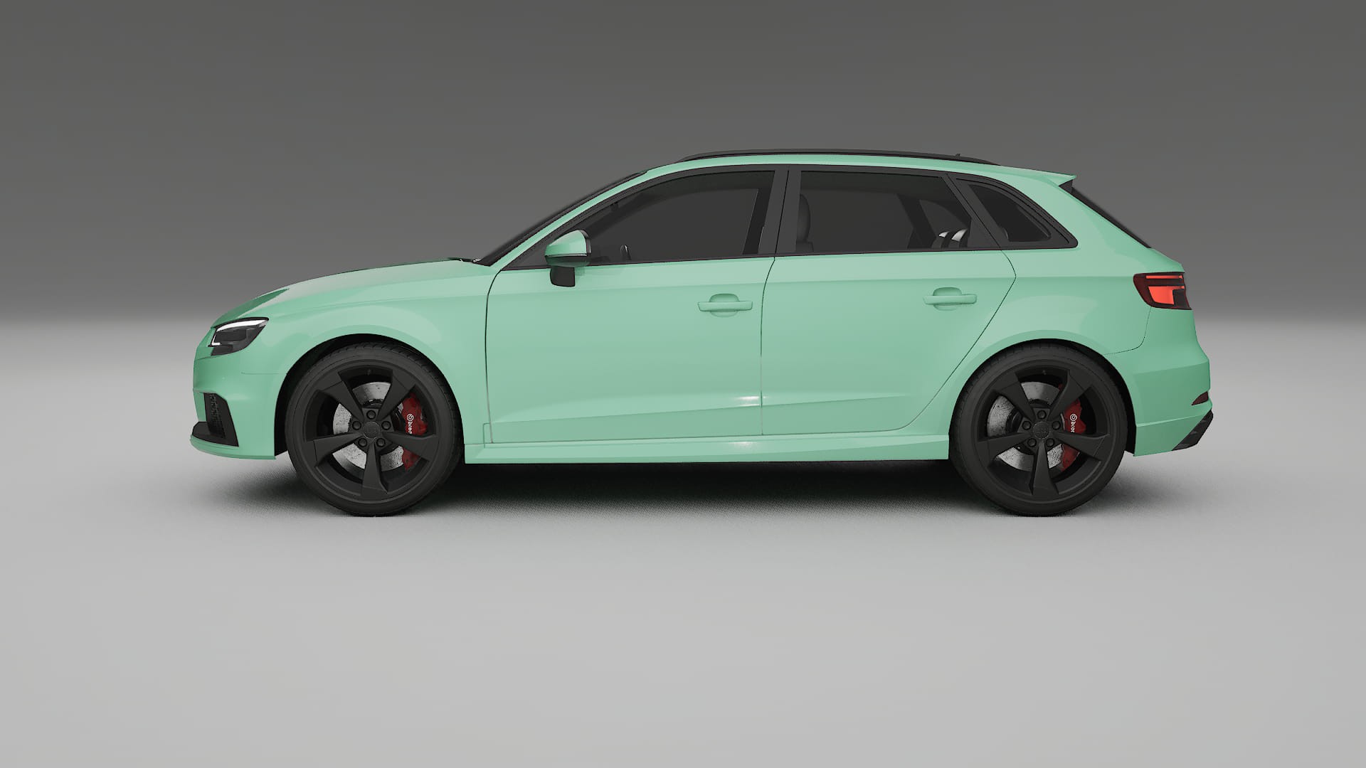 Audi RS3 Sportback 8V facelift LCI TPU Paint Protection Film | DUSTY Color Change PPF Full Pre-Cut Kit