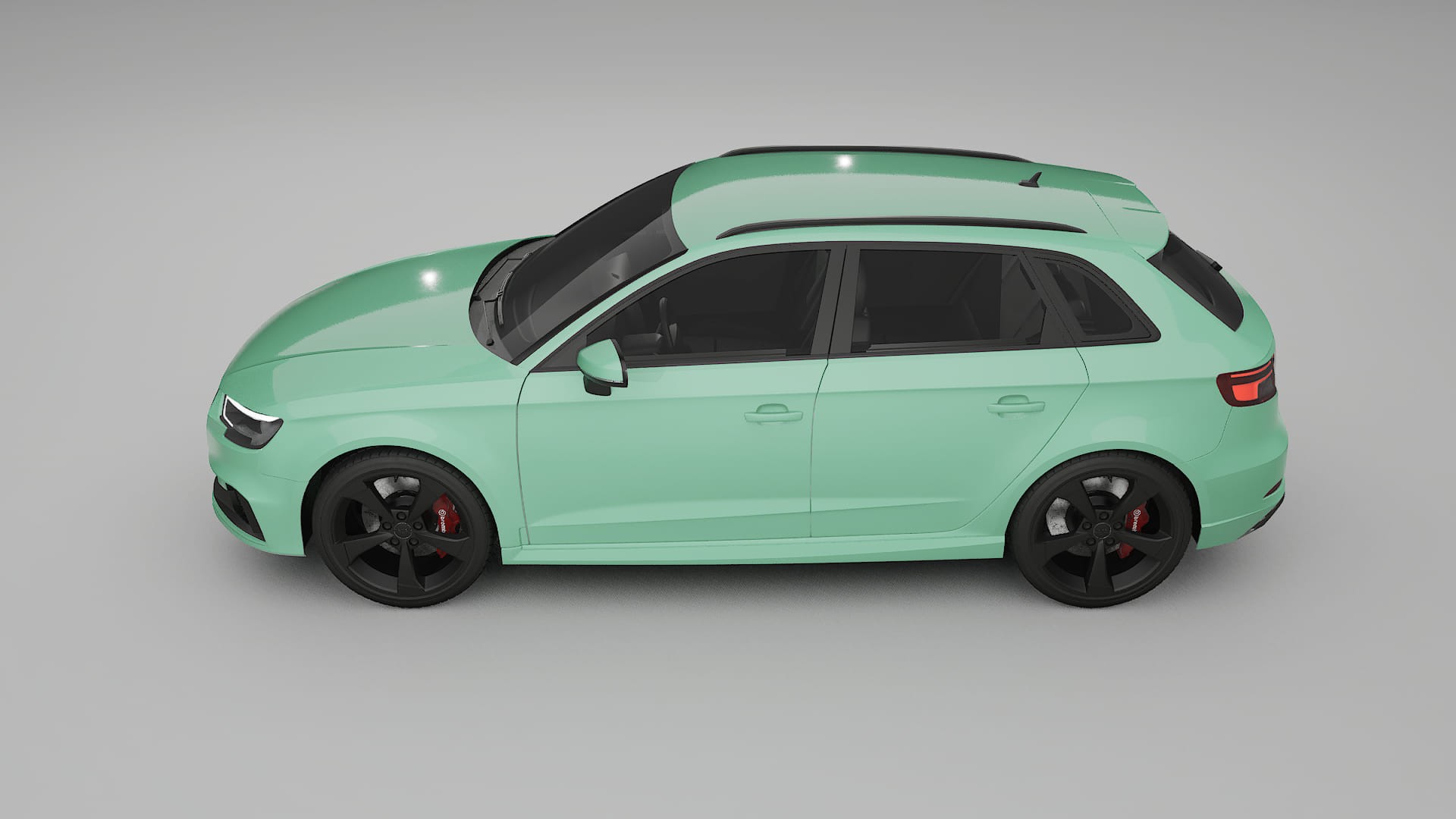 Audi RS3 Sportback 8V facelift LCI TPU Paint Protection Film | DUSTY Color Change PPF Full Pre-Cut Kit