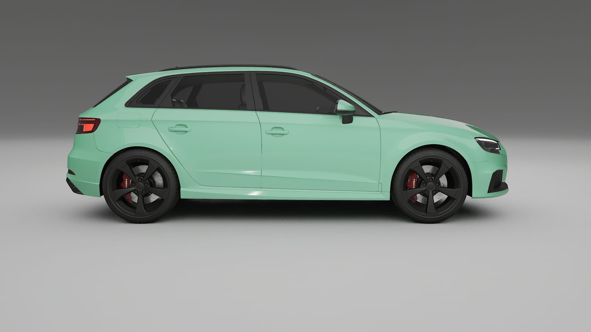 Audi RS3 Sportback 8V facelift LCI TPU Paint Protection Film | DUSTY Color Change PPF Full Pre-Cut Kit