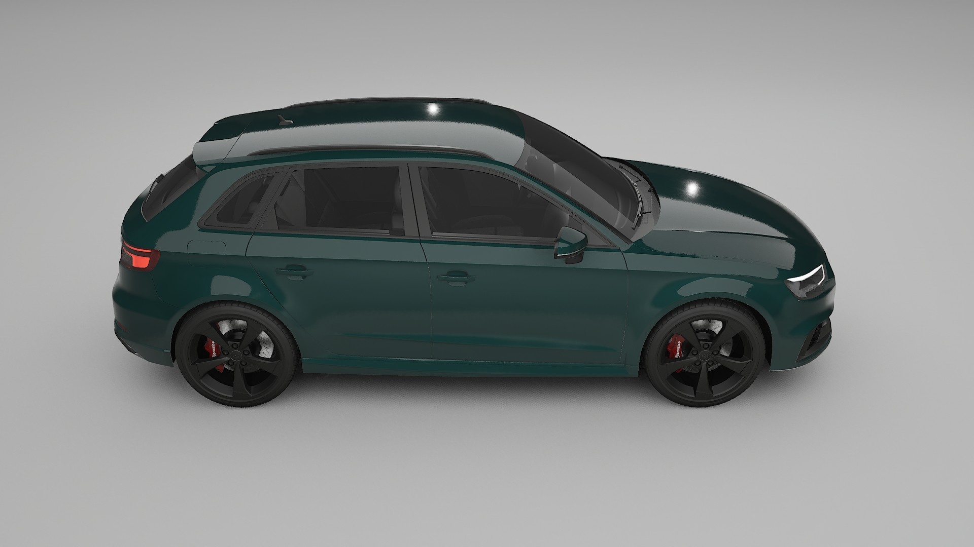 Audi RS3 Sportback 8V facelift LCI TPU Paint Protection Film | INFERNO Color Change PPF Full Pre-Cut Kit
