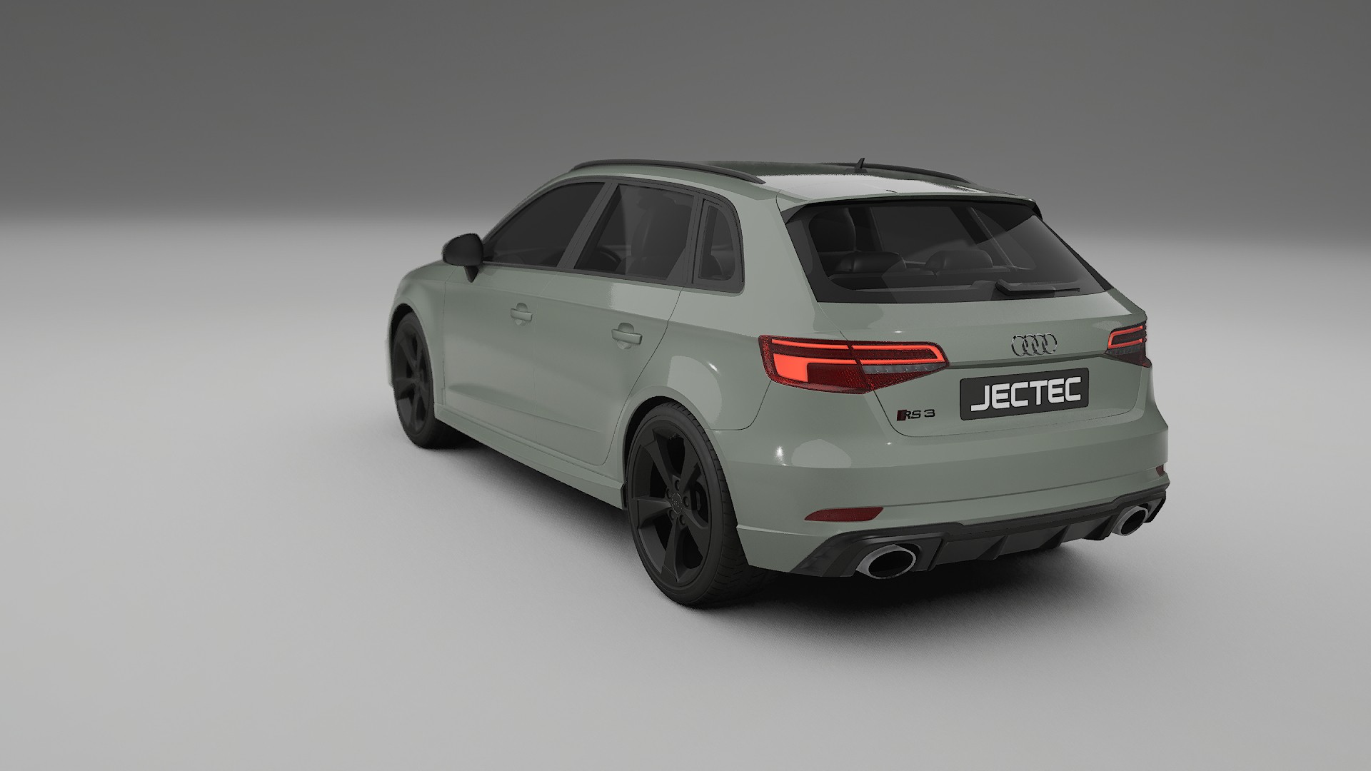 Audi RS3 Sportback 8V facelift LCI TPU Paint Protection Film | SLATE Color Change PPF Full Pre-Cut Kit