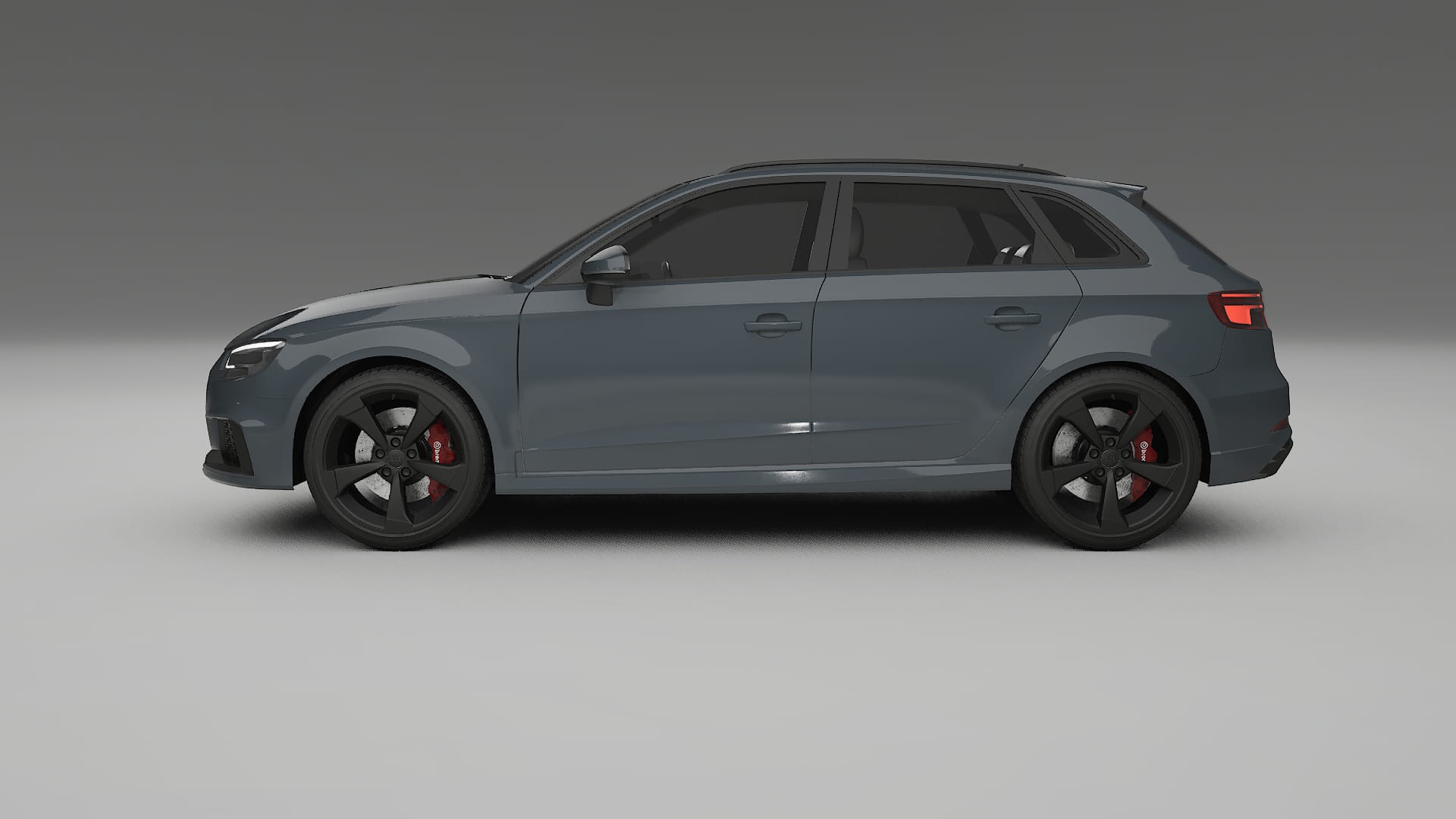 Audi RS3 Sportback 8V facelift LCI TPU Paint Protection Film | GRANITE Color Change PPF Full Pre-Cut Kit