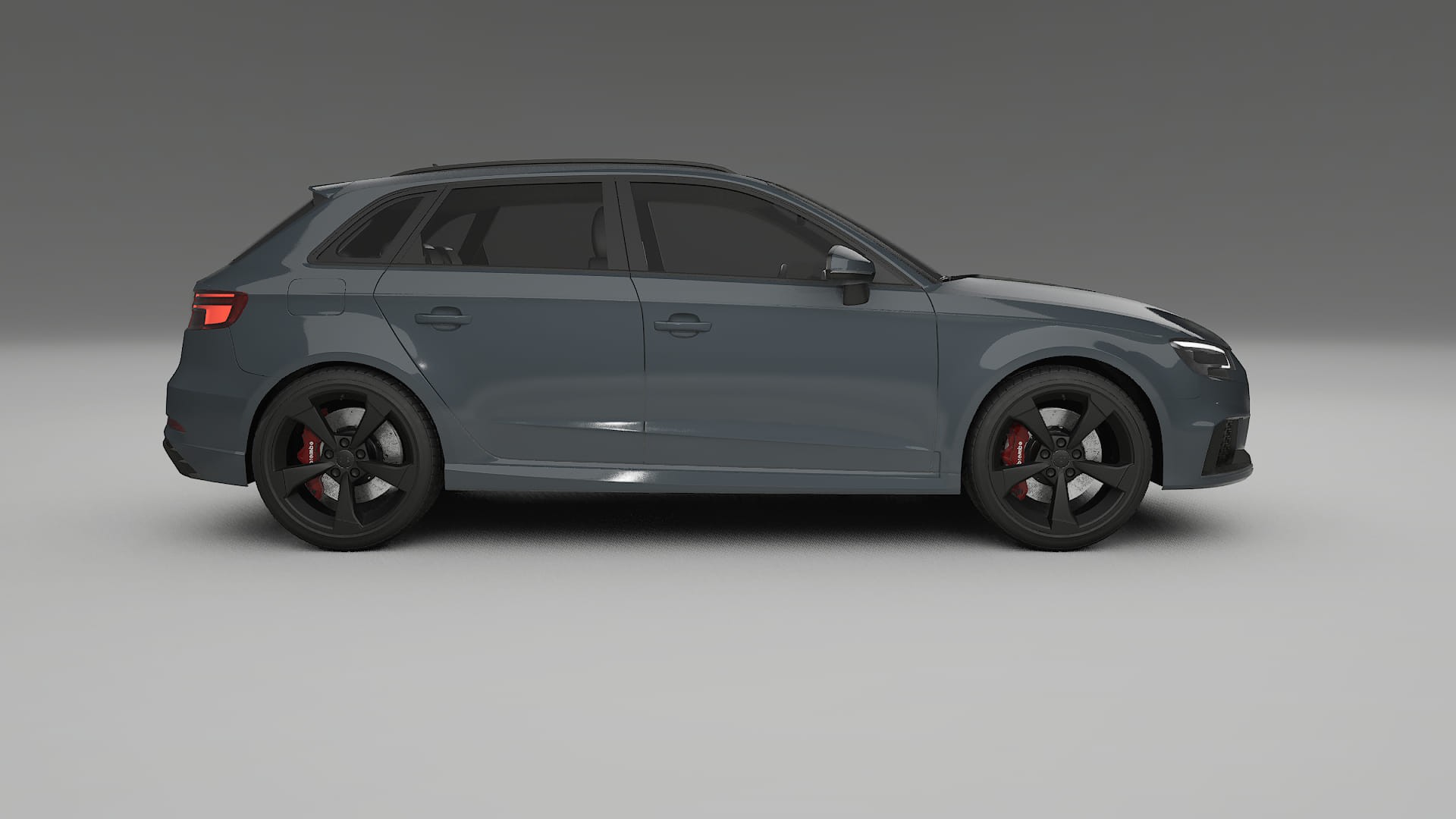 Audi RS3 Sportback 8V facelift LCI TPU Paint Protection Film | GRANITE Color Change PPF Full Pre-Cut Kit