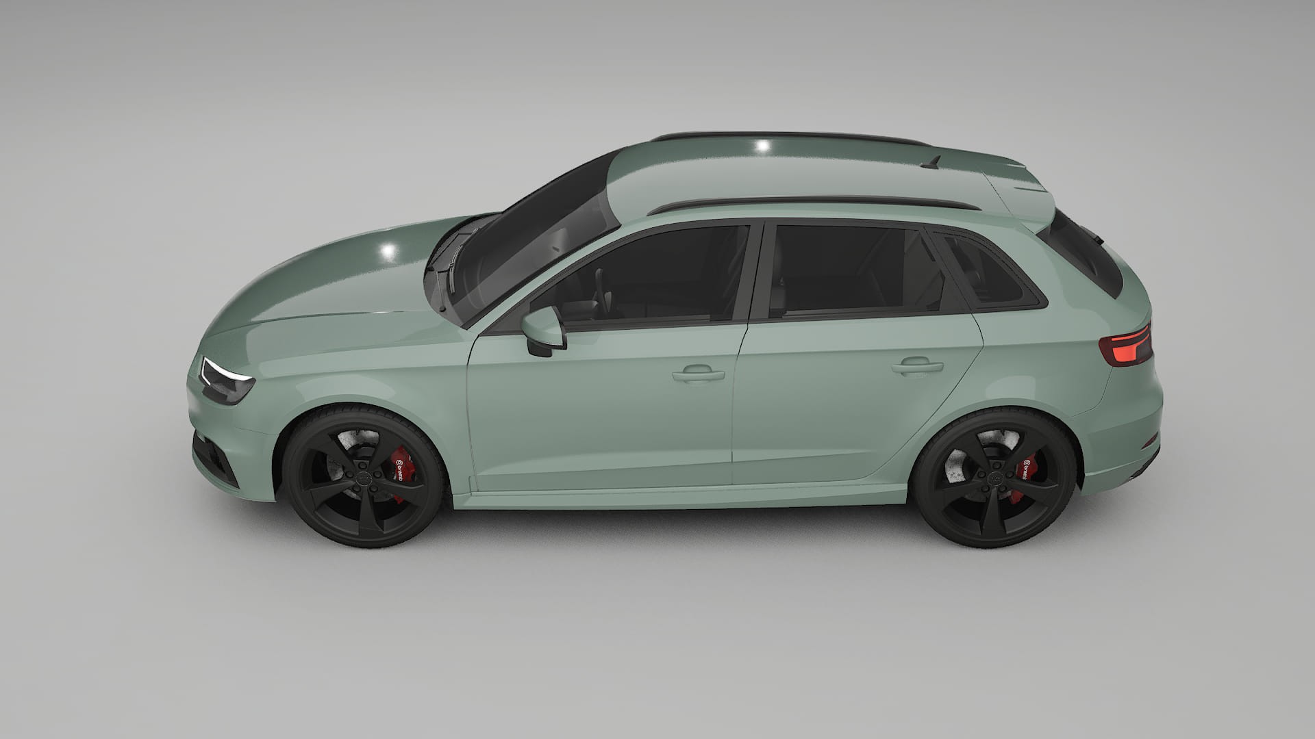 Audi RS3 Sportback 8V facelift LCI TPU Paint Protection Film | CINDER Color Change PPF Full Pre-Cut Kit