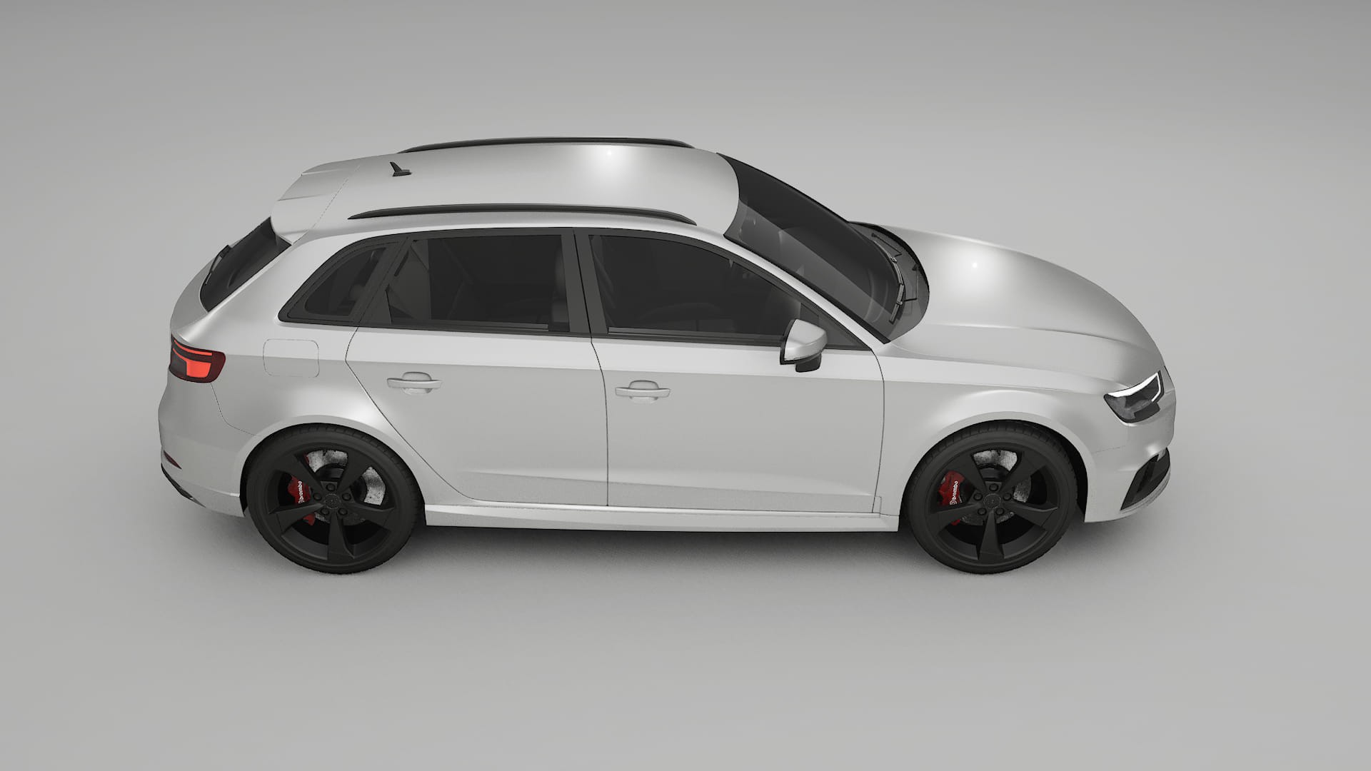 Audi RS3 Sportback 8V facelift LCI TPU Paint Protection Film | OPAL Color Change PPF Full Pre-Cut Kit