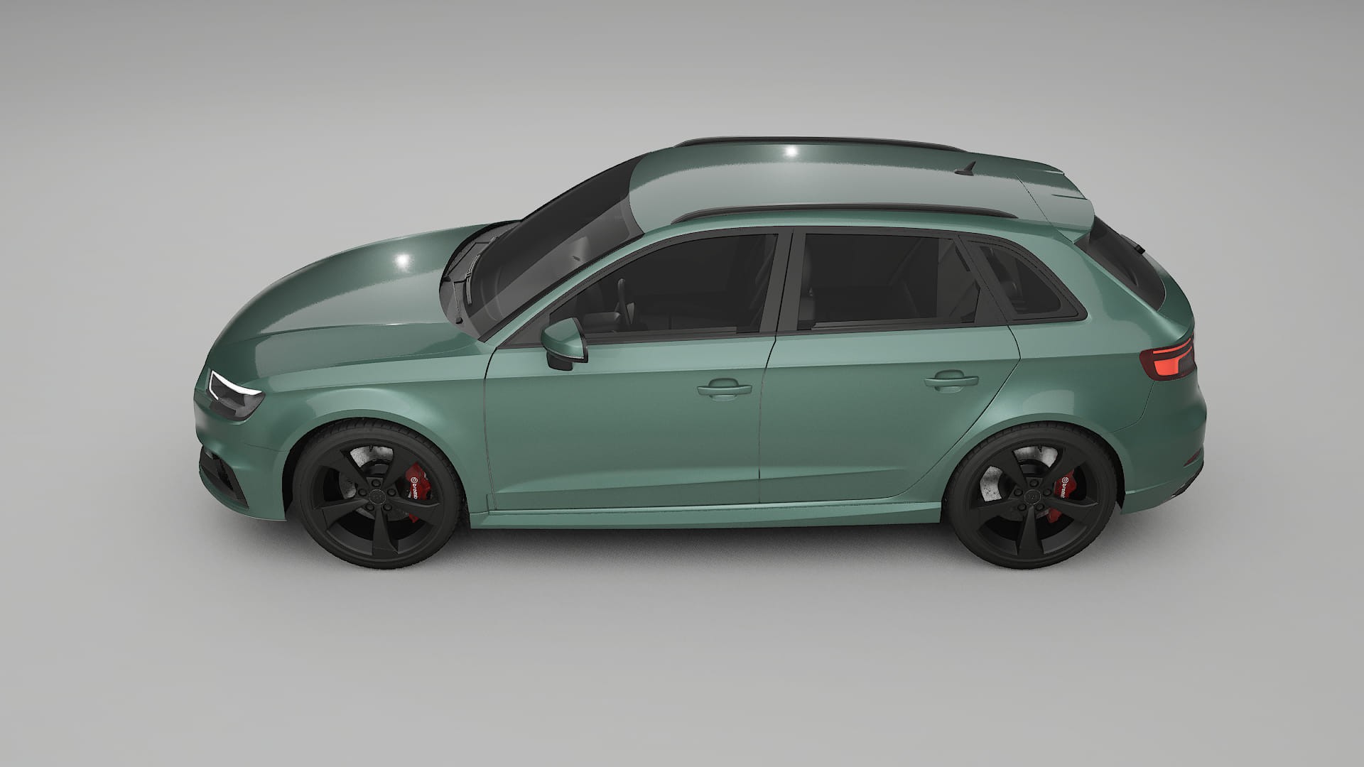 Audi RS3 Sportback 8V facelift LCI TPU Paint Protection Film | EVERGREEN Color Change PPF Full Pre-Cut Kit