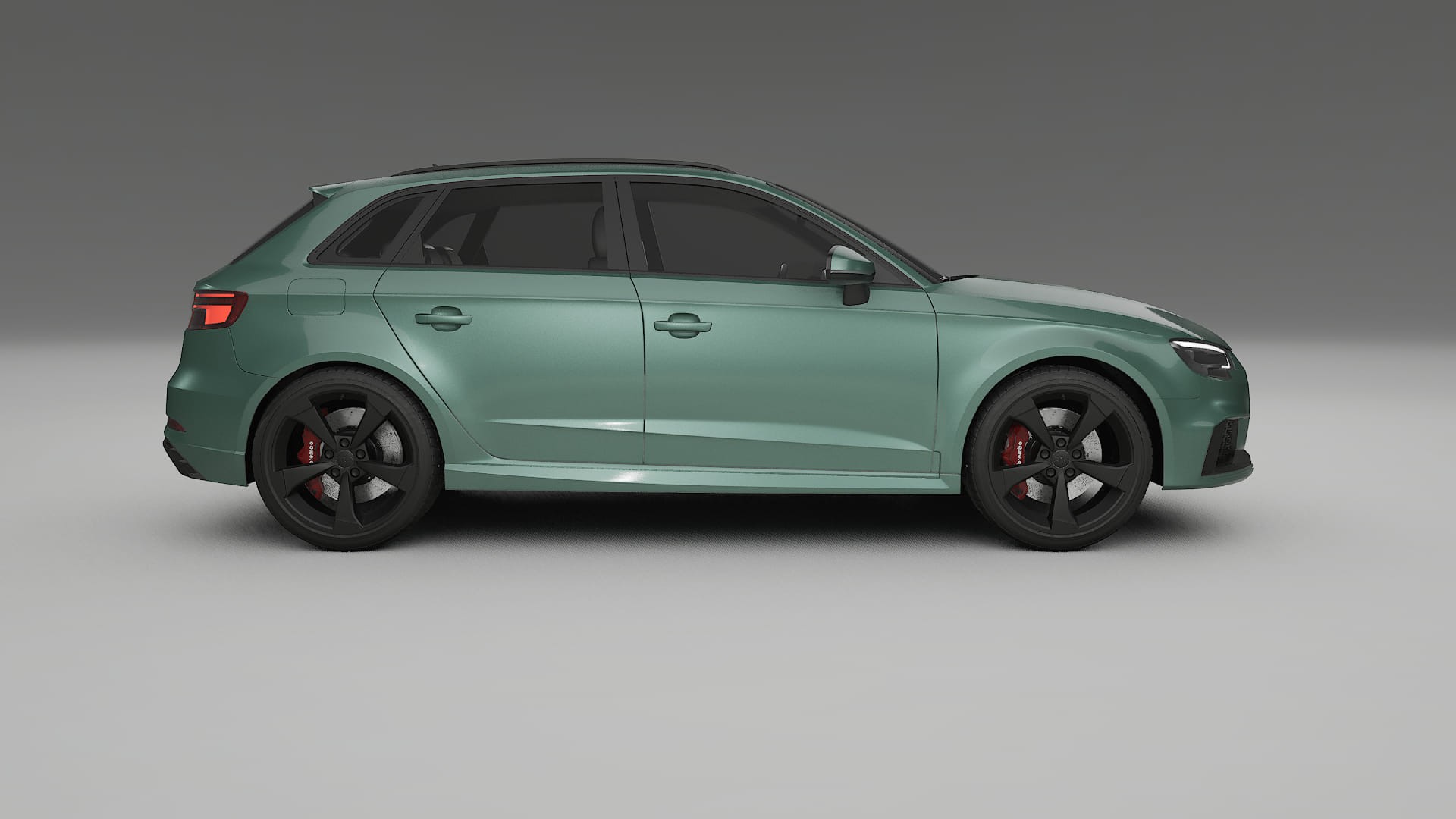 Audi RS3 Sportback 8V facelift LCI TPU Paint Protection Film | EVERGREEN Color Change PPF Full Pre-Cut Kit