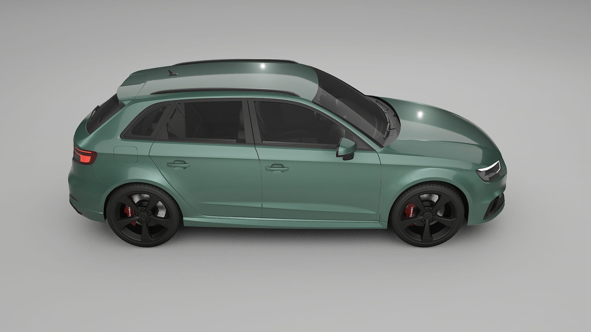Audi RS3 Sportback 8V facelift LCI TPU Paint Protection Film | EVERGREEN Color Change PPF Full Pre-Cut Kit