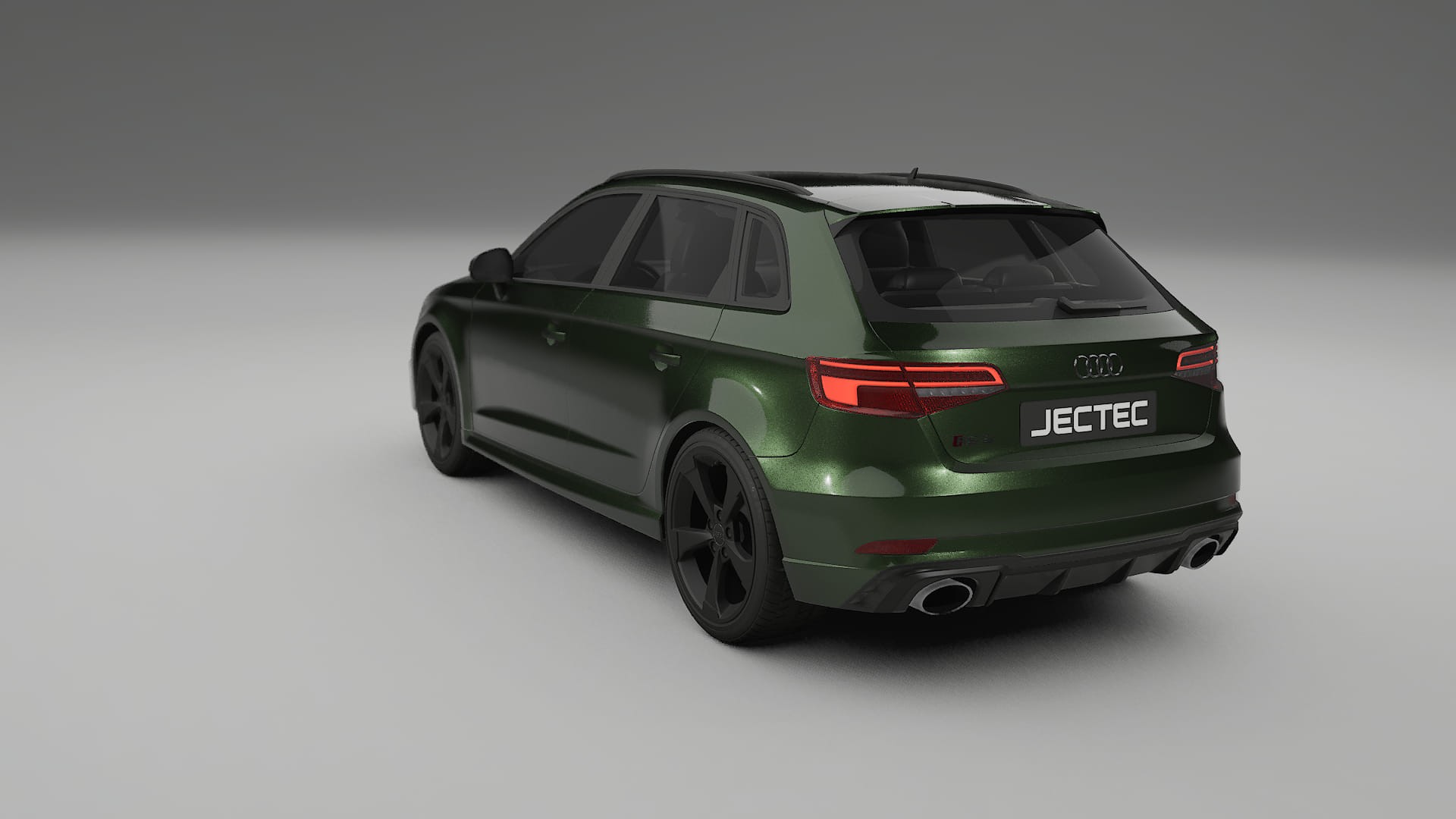 Audi RS3 Sportback 8V facelift LCI TPU Paint Protection Film | LAGOON Color Change PPF Full Pre-Cut Kit