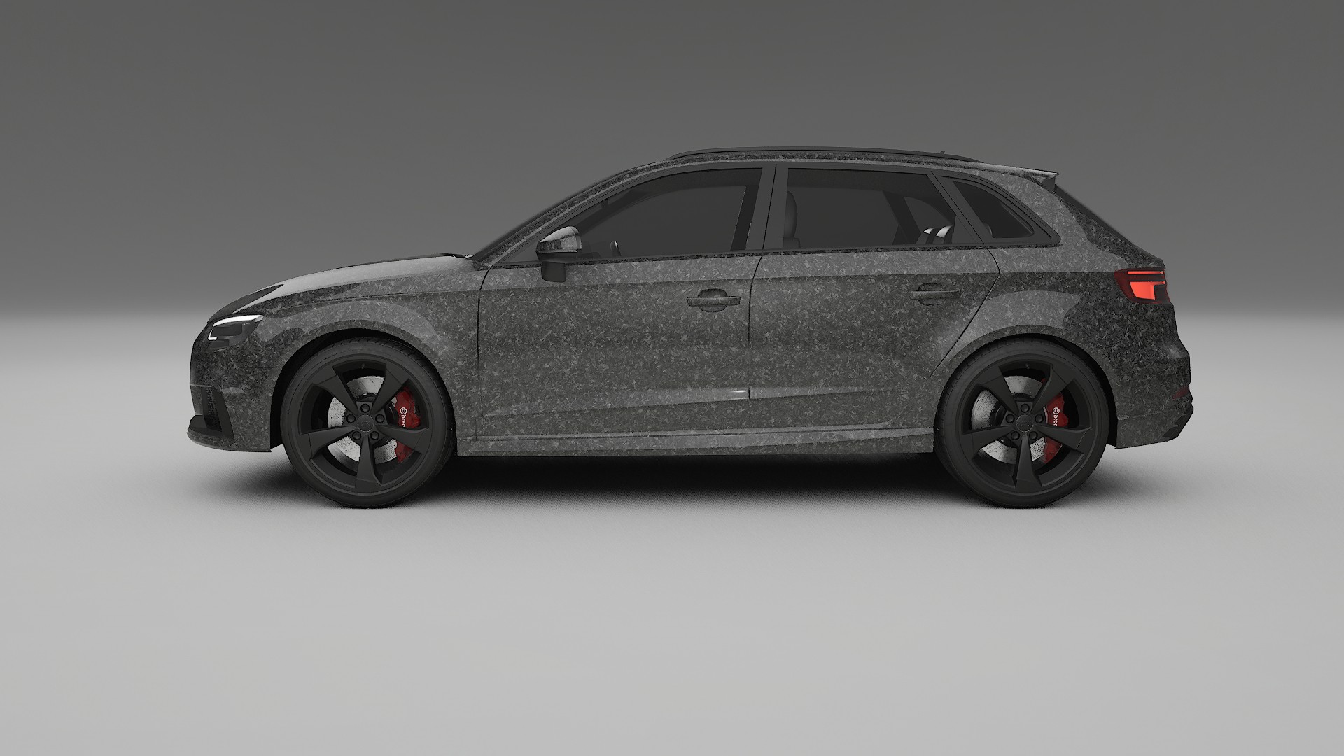 Audi RS3 Sportback 8V facelift LCI TPU Paint Protection Film | FORGED S Color Change PPF Full Pre-Cut Kit