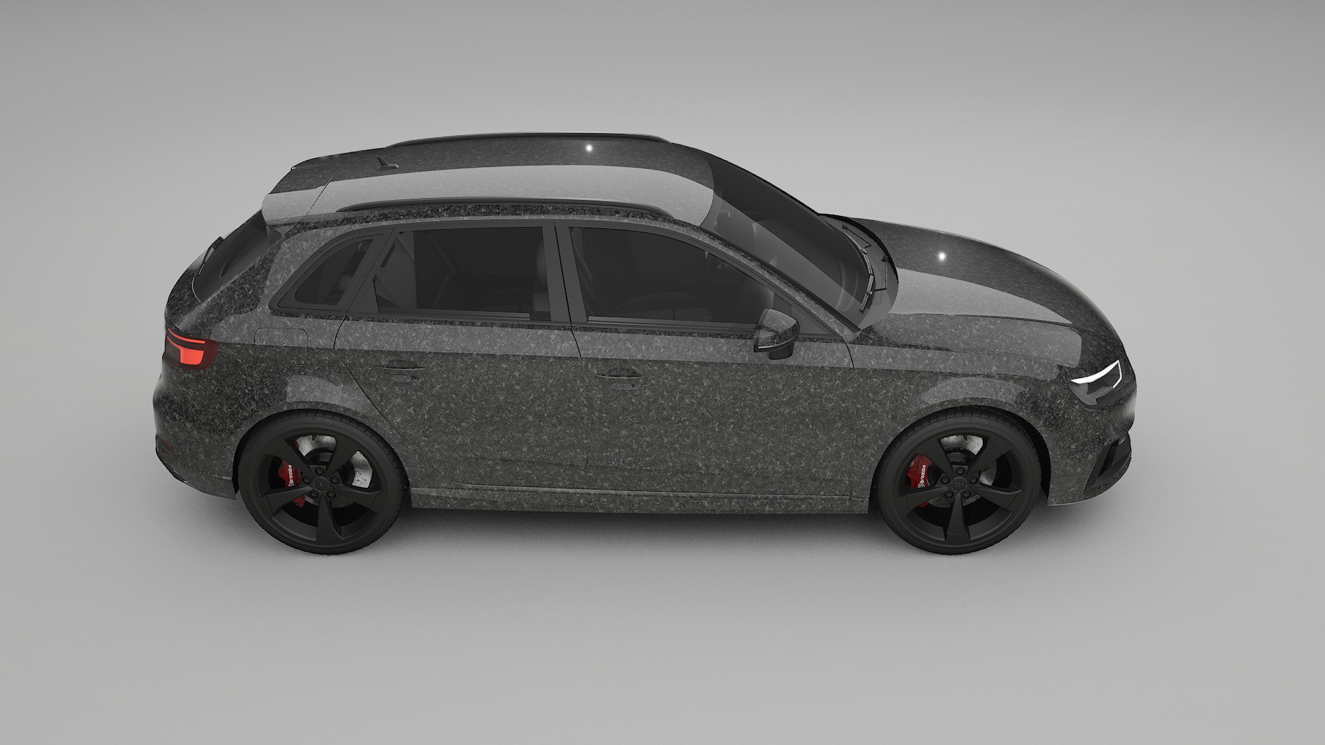 Audi RS3 Sportback 8V facelift LCI TPU Paint Protection Film | FORGED S Color Change PPF Full Pre-Cut Kit