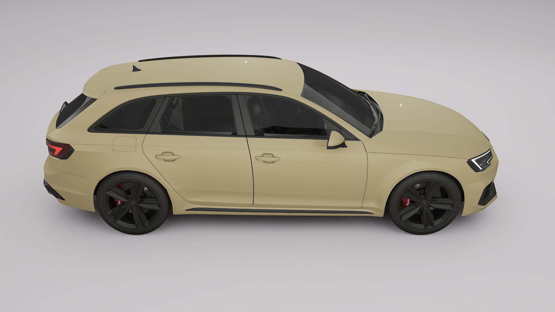 Audi RS4 Avant B9 prefacelift pre-LCI TPU Paint Protection Film | SAND Color Change PPF Full Pre-Cut Kit