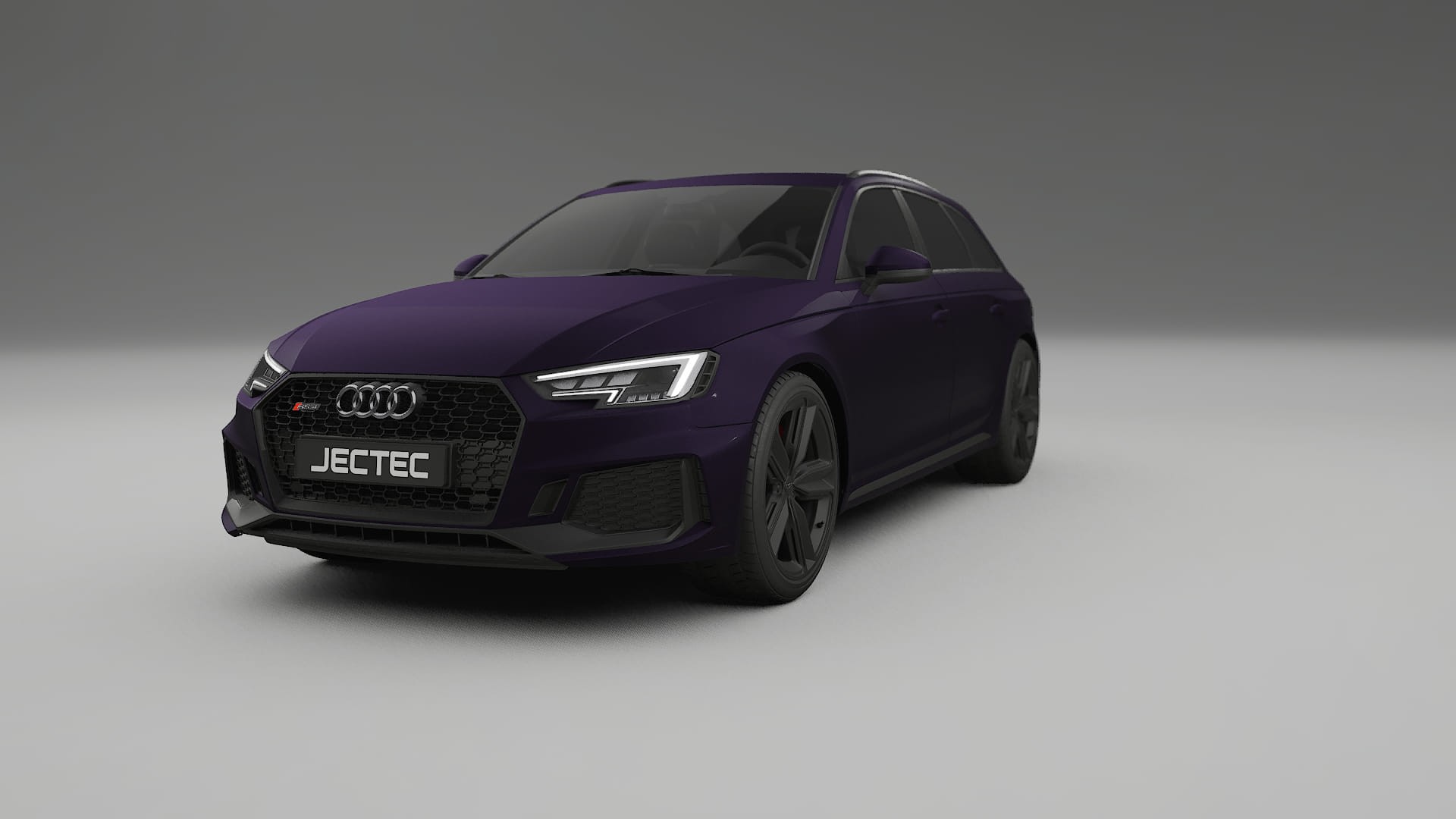 Audi RS4 Avant B9 prefacelift pre-LCI TPU Paint Protection Film | VIOLET Color Change PPF Full Pre-Cut Kit