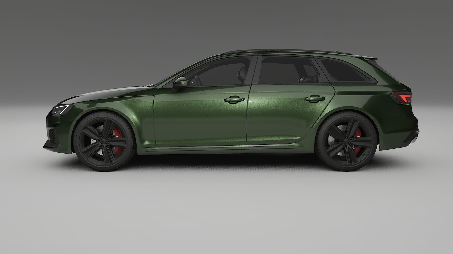 Audi RS4 Avant B9 prefacelift pre-LCI TPU Paint Protection Film | LAGOON Color Change PPF Full Pre-Cut Kit