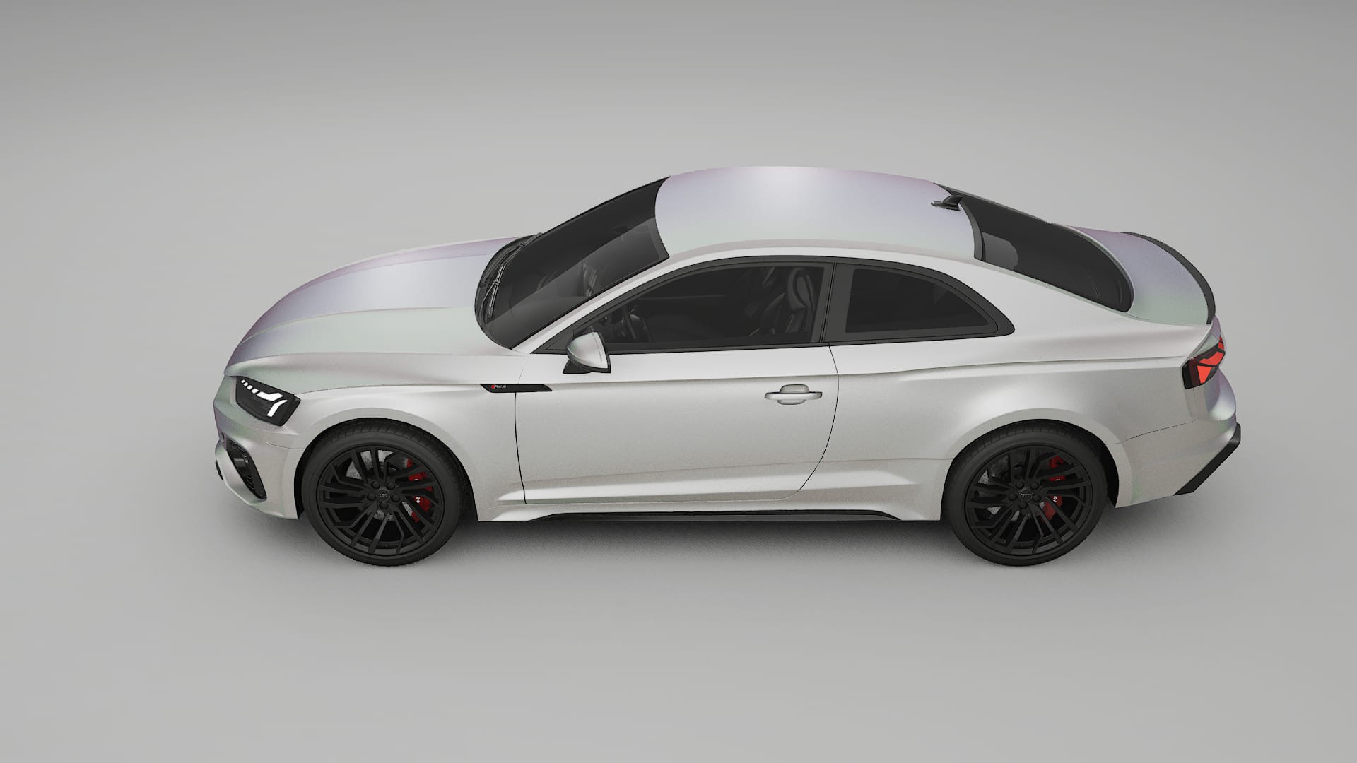 Audi RS5 Coupe B9 facelift pre-LCI TPU Paint Protection Film | NEBULA Color Change PPF Full Pre-Cut Kit