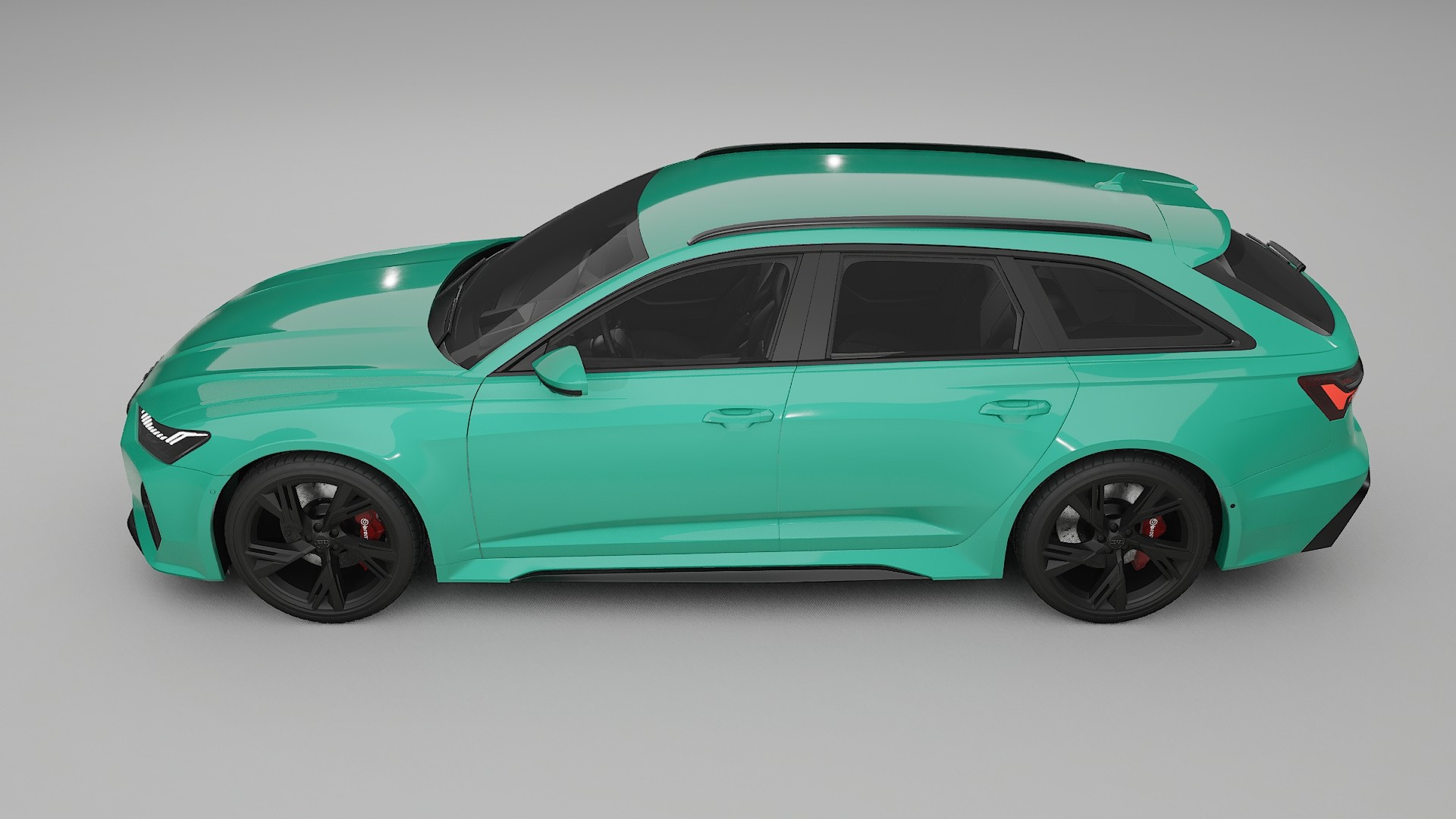 Audi RS6 Avant C8 facelift LCI TPU Paint Protection Film | JEWEL Color Change PPF Full Pre-Cut Kit