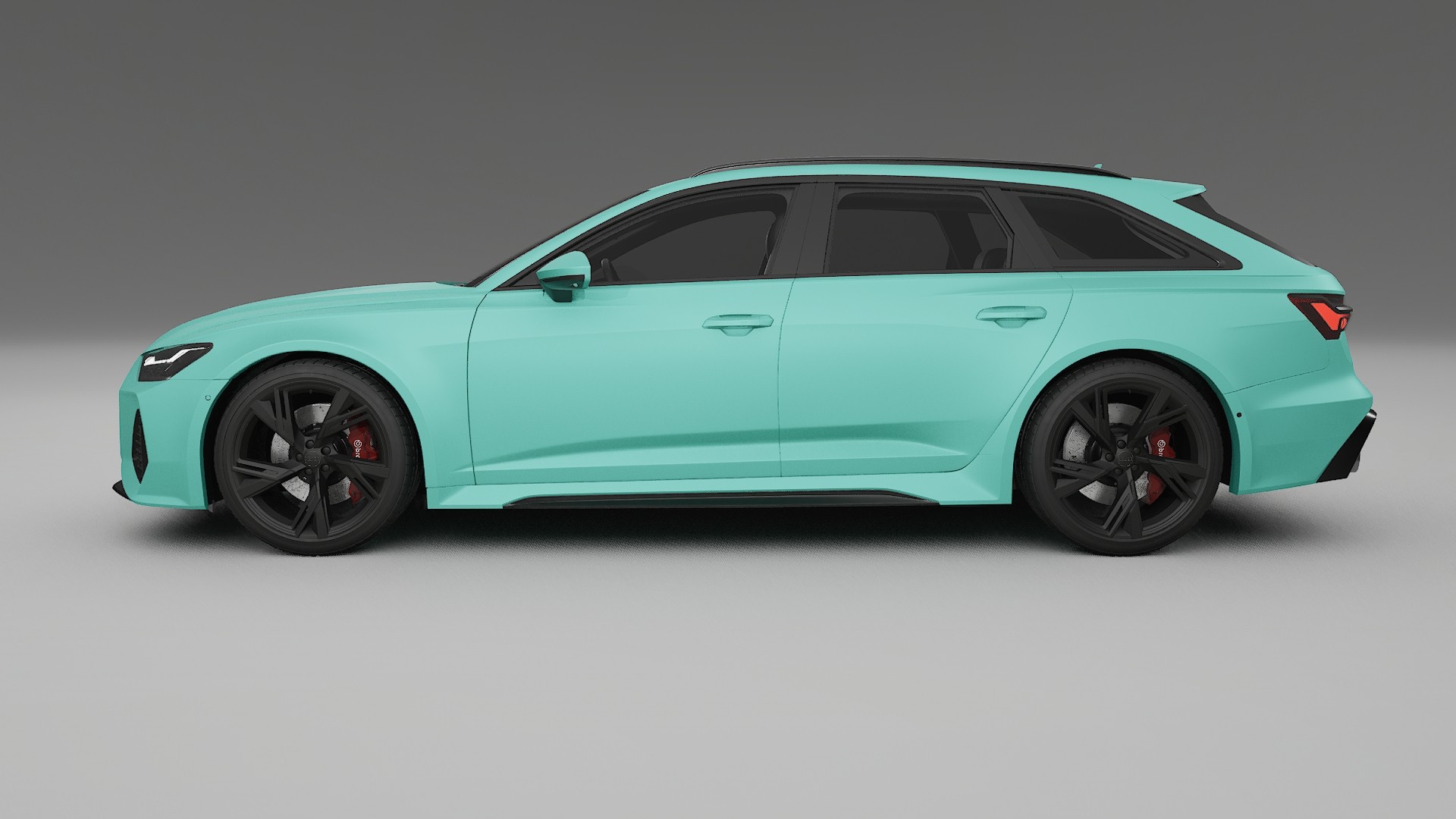 Audi RS6 Avant C8 facelift LCI TPU Paint Protection Film | FROST Color Change PPF Full Pre-Cut Kit