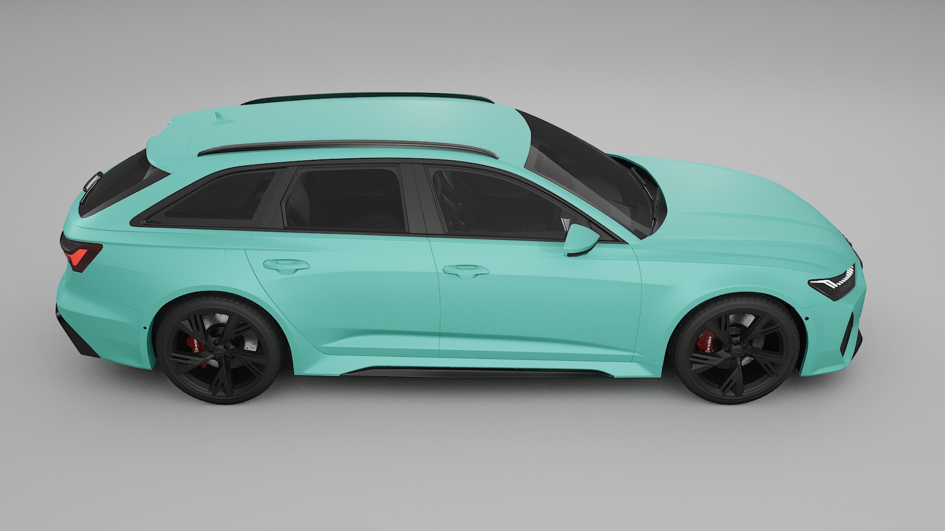 Audi RS6 Avant C8 facelift LCI TPU Paint Protection Film | FROST Color Change PPF Full Pre-Cut Kit