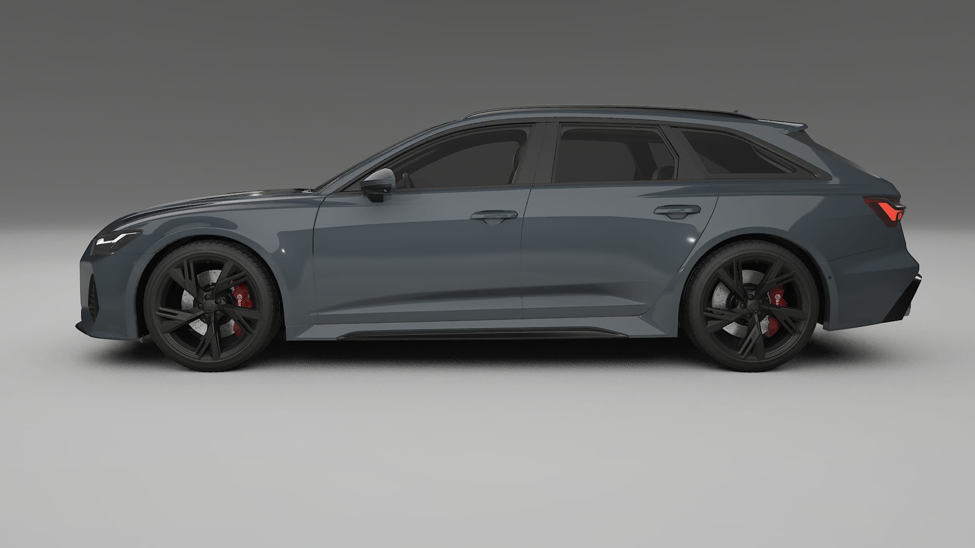 Audi RS6 Avant C8 facelift LCI TPU Paint Protection Film | GRANITE Color Change PPF Full Pre-Cut Kit