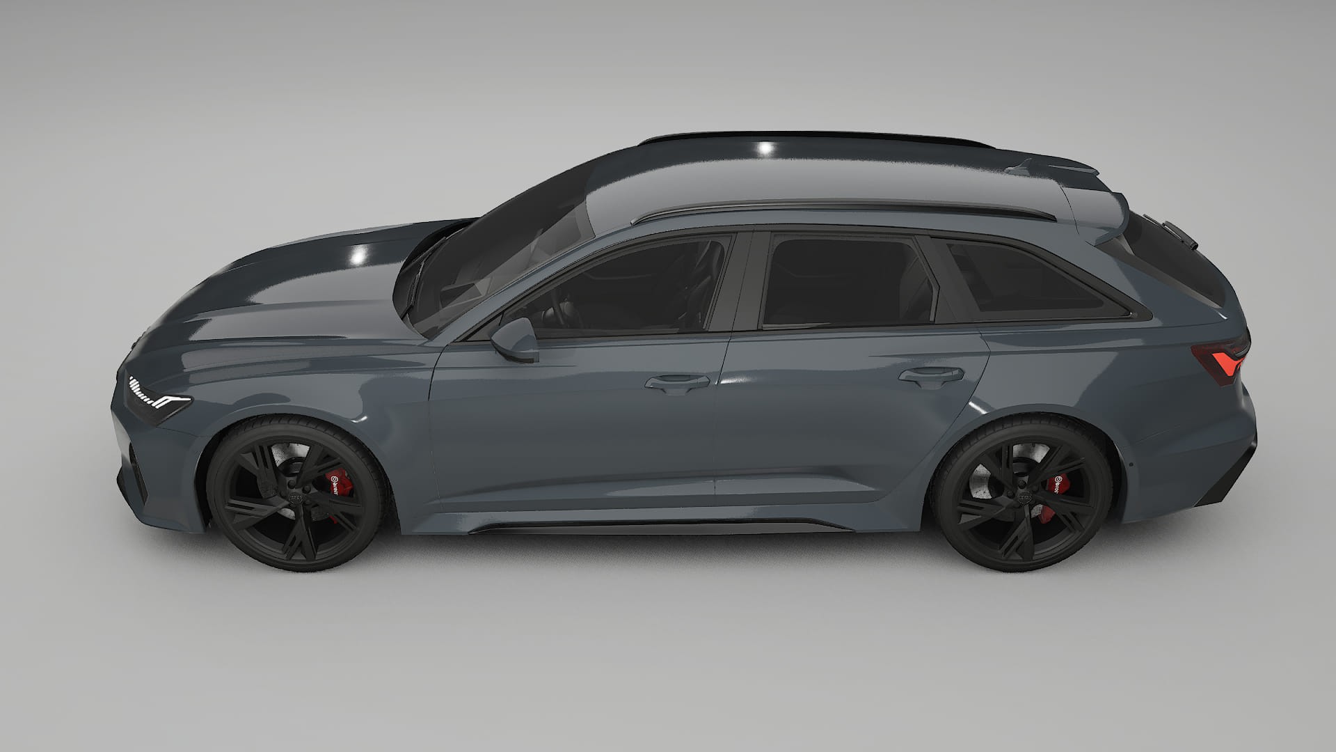 Audi RS6 Avant C8 facelift LCI TPU Paint Protection Film | GRANITE Color Change PPF Full Pre-Cut Kit