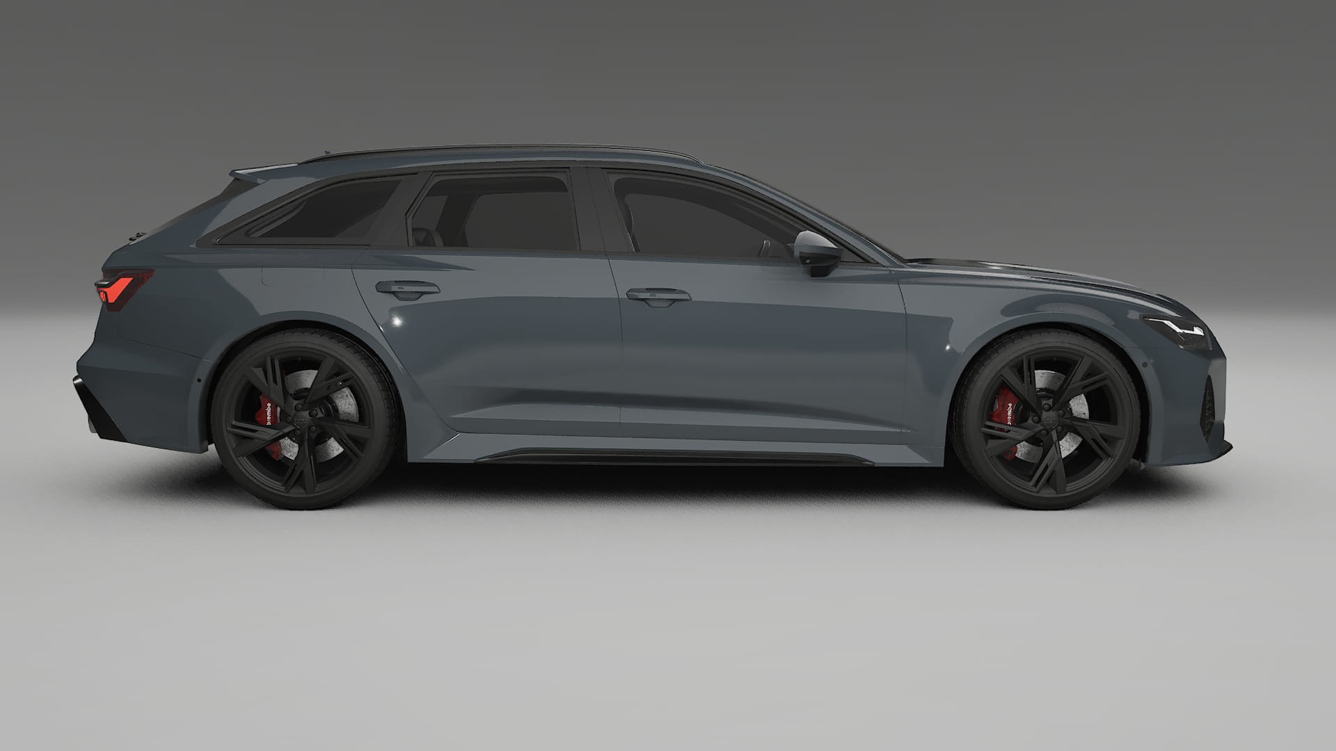 Audi RS6 Avant C8 facelift LCI TPU Paint Protection Film | GRANITE Color Change PPF Full Pre-Cut Kit