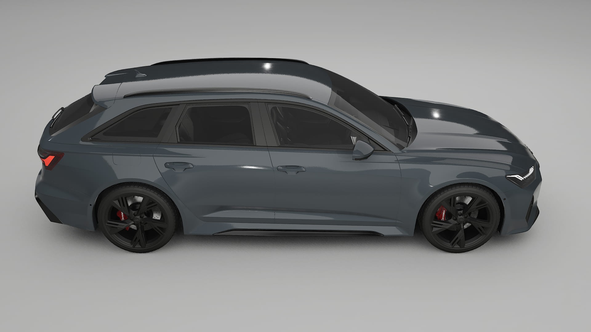 Audi RS6 Avant C8 facelift LCI TPU Paint Protection Film | GRANITE Color Change PPF Full Pre-Cut Kit