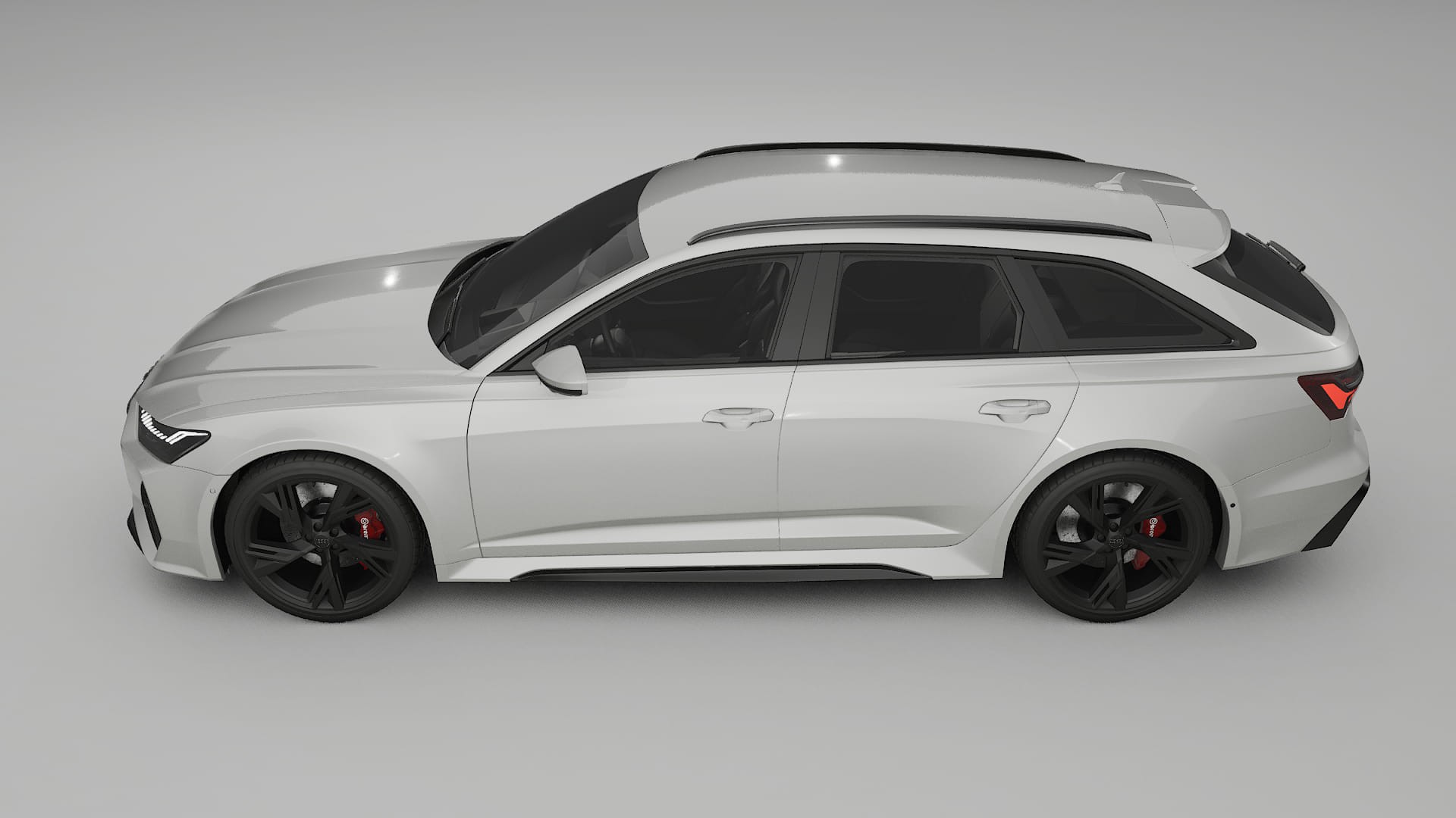 Audi RS6 Avant C8 facelift LCI TPU Paint Protection Film | PEARL Color Change PPF Full Pre-Cut Kit