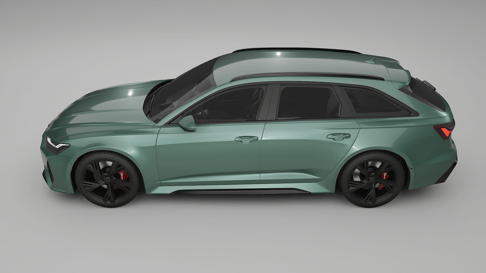 Audi RS6 Avant C8 facelift LCI TPU Paint Protection Film | EVERGREEN Color Change PPF Full Pre-Cut Kit