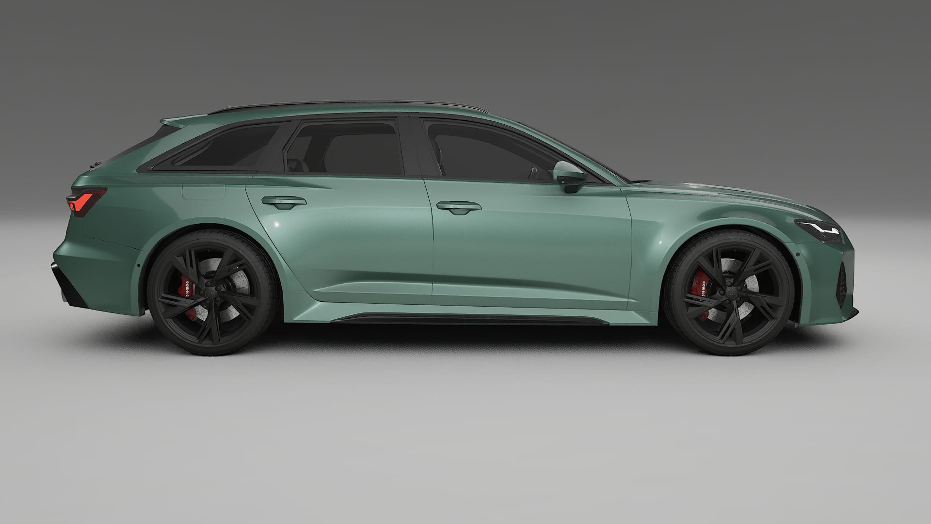 Audi RS6 Avant C8 facelift LCI TPU Paint Protection Film | EVERGREEN Color Change PPF Full Pre-Cut Kit