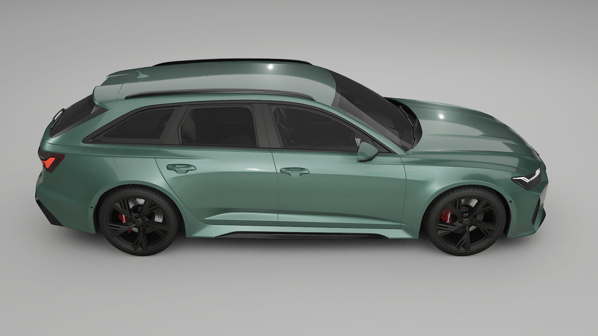 Audi RS6 Avant C8 facelift LCI TPU Paint Protection Film | EVERGREEN Color Change PPF Full Pre-Cut Kit