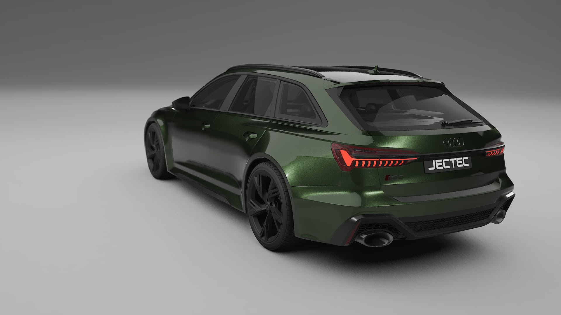 Audi RS6 Avant C8 facelift LCI TPU Paint Protection Film | LAGOON Color Change PPF Full Pre-Cut Kit