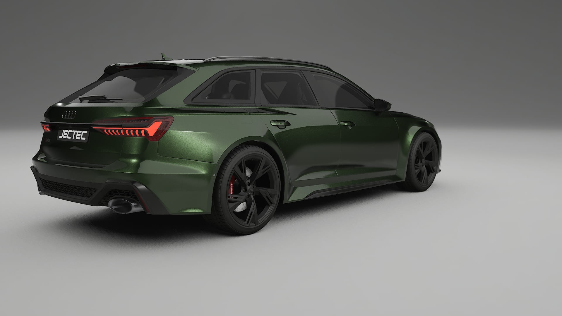 Audi RS6 Avant C8 facelift LCI TPU Paint Protection Film | LAGOON Color Change PPF Full Pre-Cut Kit
