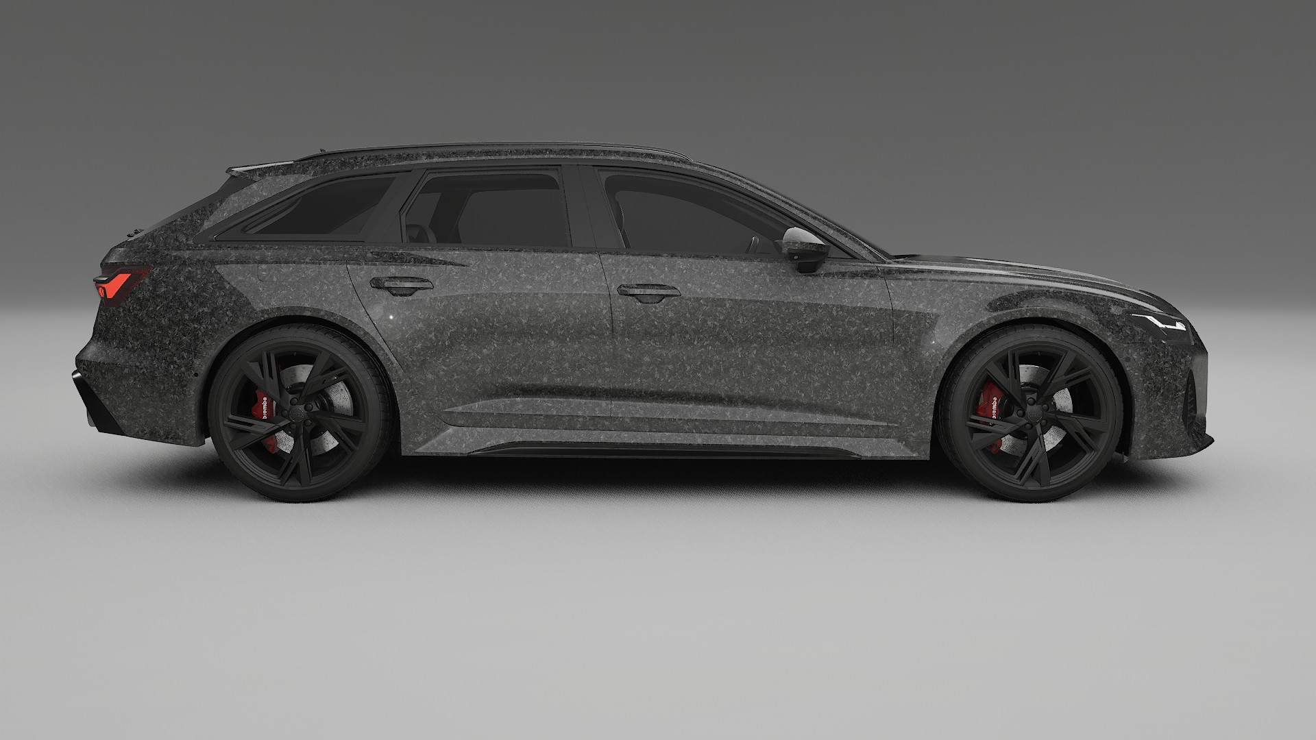 Audi RS6 Avant C8 facelift LCI TPU Paint Protection Film | FORGED S Color Change PPF Full Pre-Cut Kit