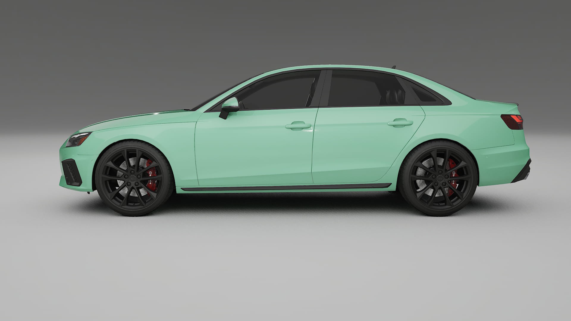Audi S4 Sedan B9 facelift LCI TPU Paint Protection Film | DUSTY Color Change PPF Full Pre-Cut Kit