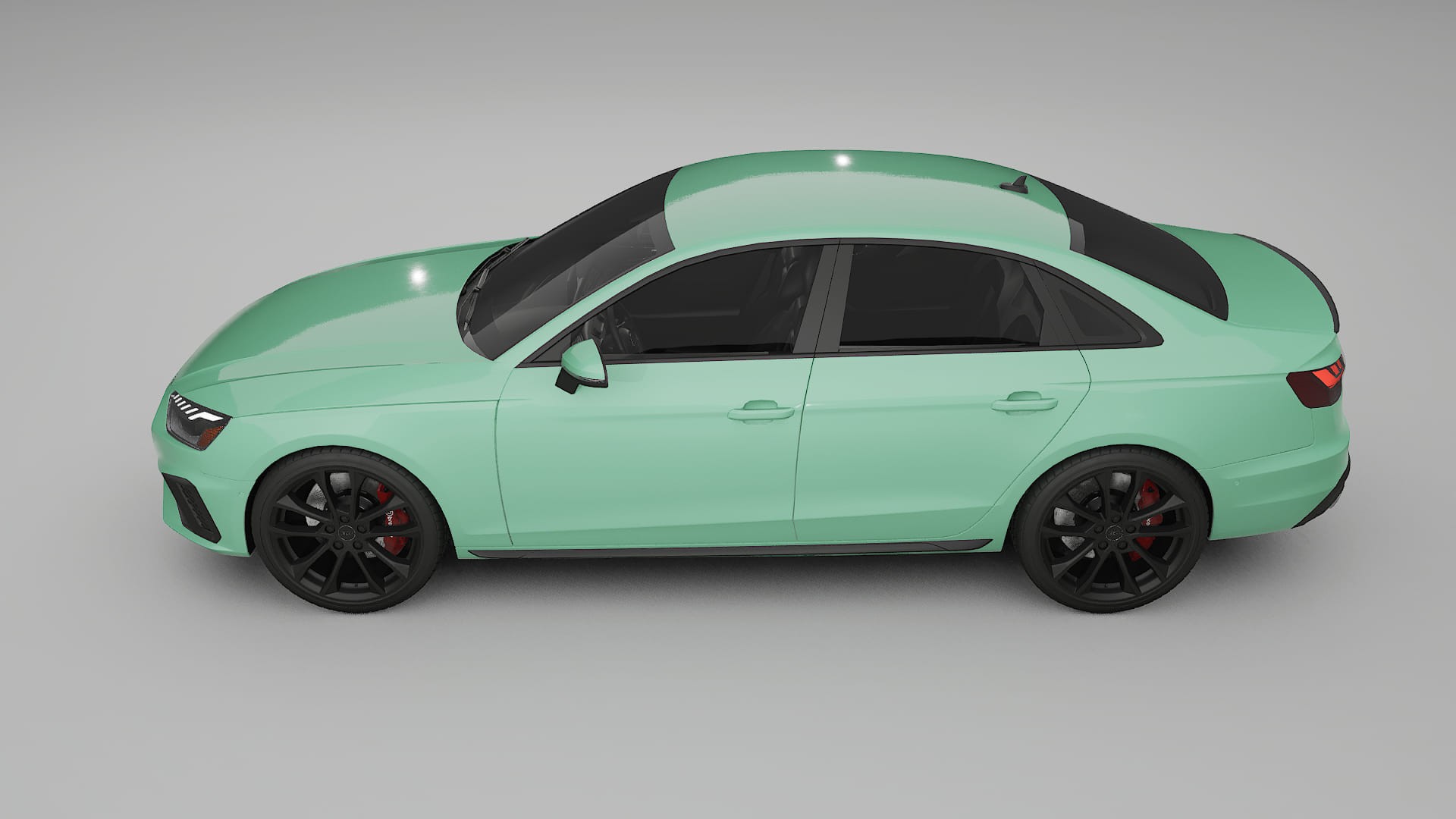 Audi S4 Sedan B9 facelift LCI TPU Paint Protection Film | DUSTY Color Change PPF Full Pre-Cut Kit