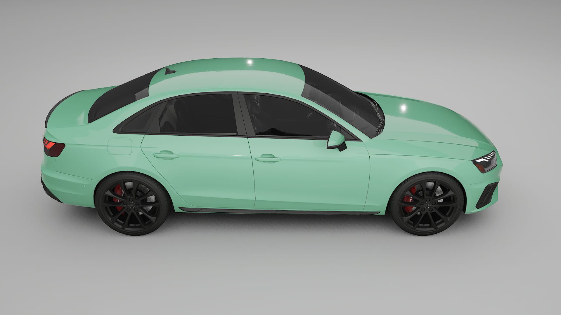 Audi S4 Sedan B9 facelift LCI TPU Paint Protection Film | DUSTY Color Change PPF Full Pre-Cut Kit