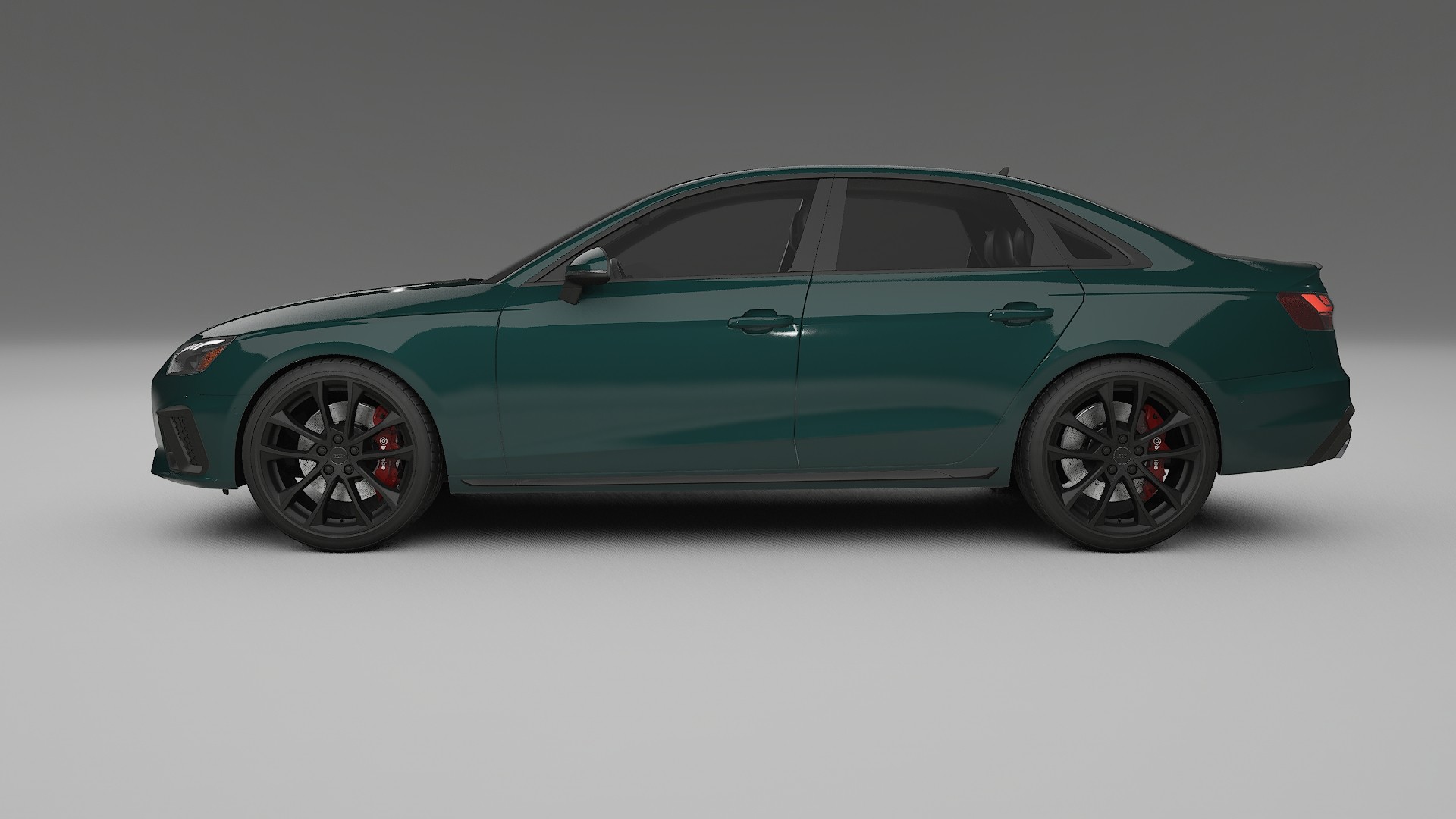 Audi S4 Sedan B9 facelift LCI TPU Paint Protection Film | INFERNO Color Change PPF Full Pre-Cut Kit