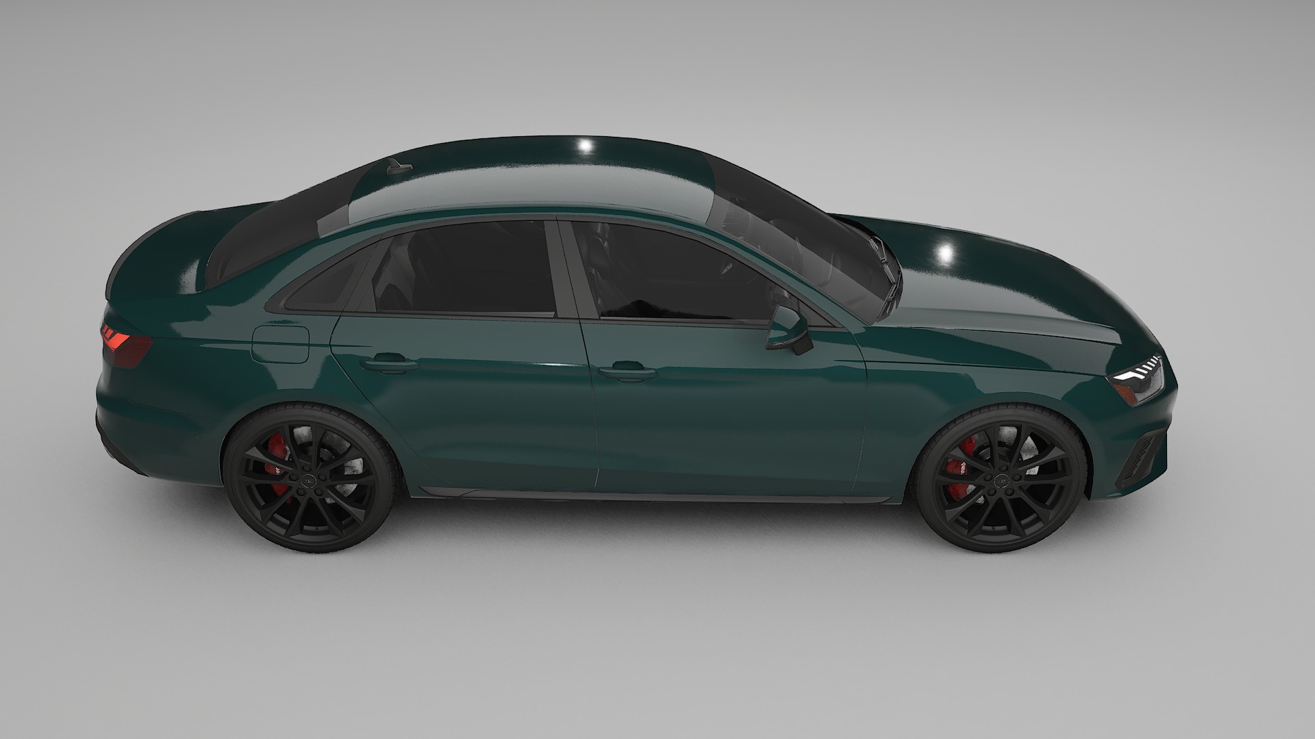 Audi S4 Sedan B9 facelift LCI TPU Paint Protection Film | INFERNO Color Change PPF Full Pre-Cut Kit