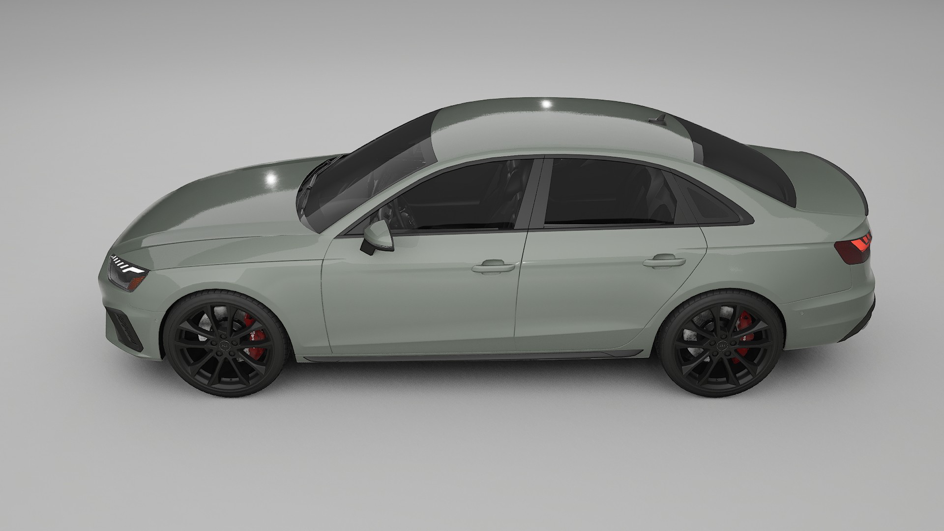 Audi S4 Sedan B9 facelift LCI TPU Paint Protection Film | SLATE Color Change PPF Full Pre-Cut Kit