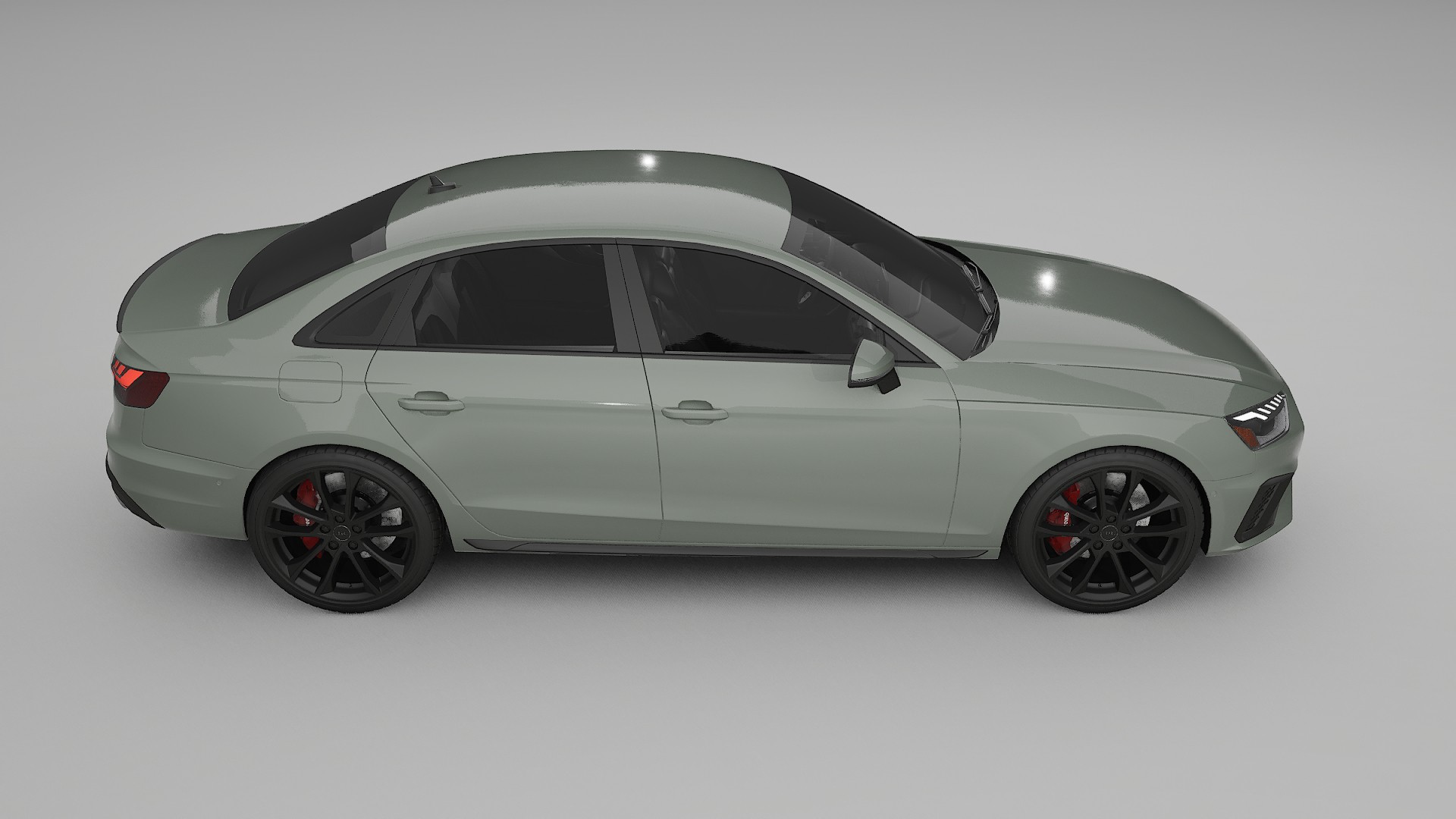 Audi S4 Sedan B9 facelift LCI TPU Paint Protection Film | SLATE Color Change PPF Full Pre-Cut Kit