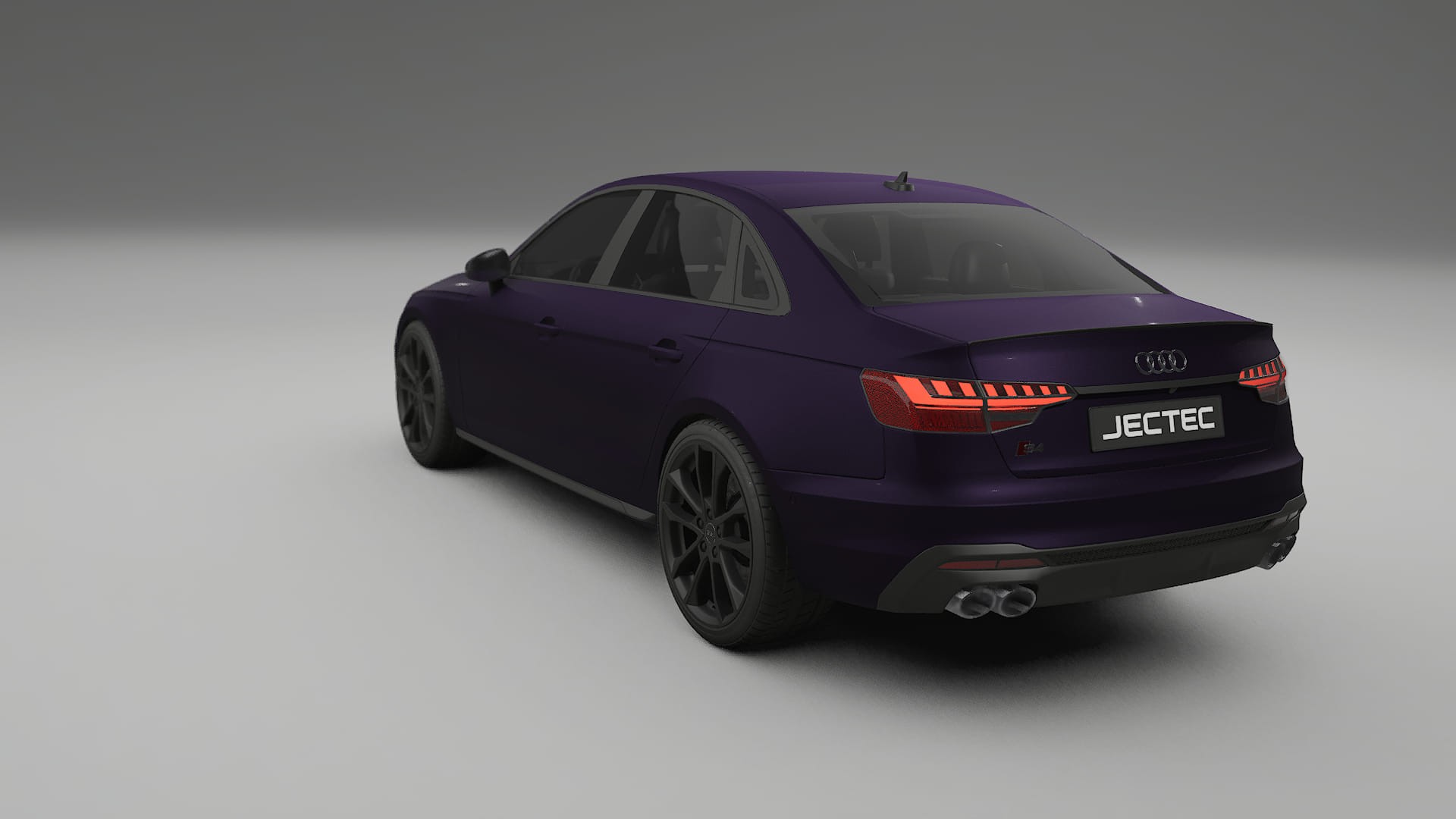 Audi S4 Sedan B9 facelift LCI TPU Paint Protection Film | VIOLET Color Change PPF Full Pre-Cut Kit