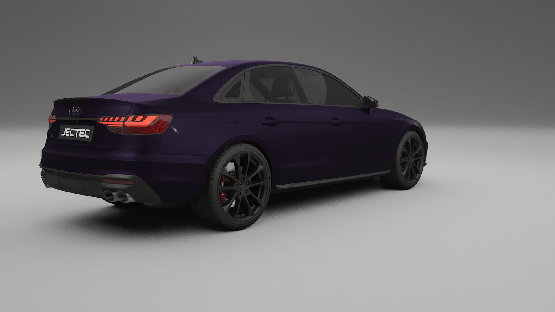 Audi S4 Sedan B9 facelift LCI TPU Paint Protection Film | VIOLET Color Change PPF Full Pre-Cut Kit
