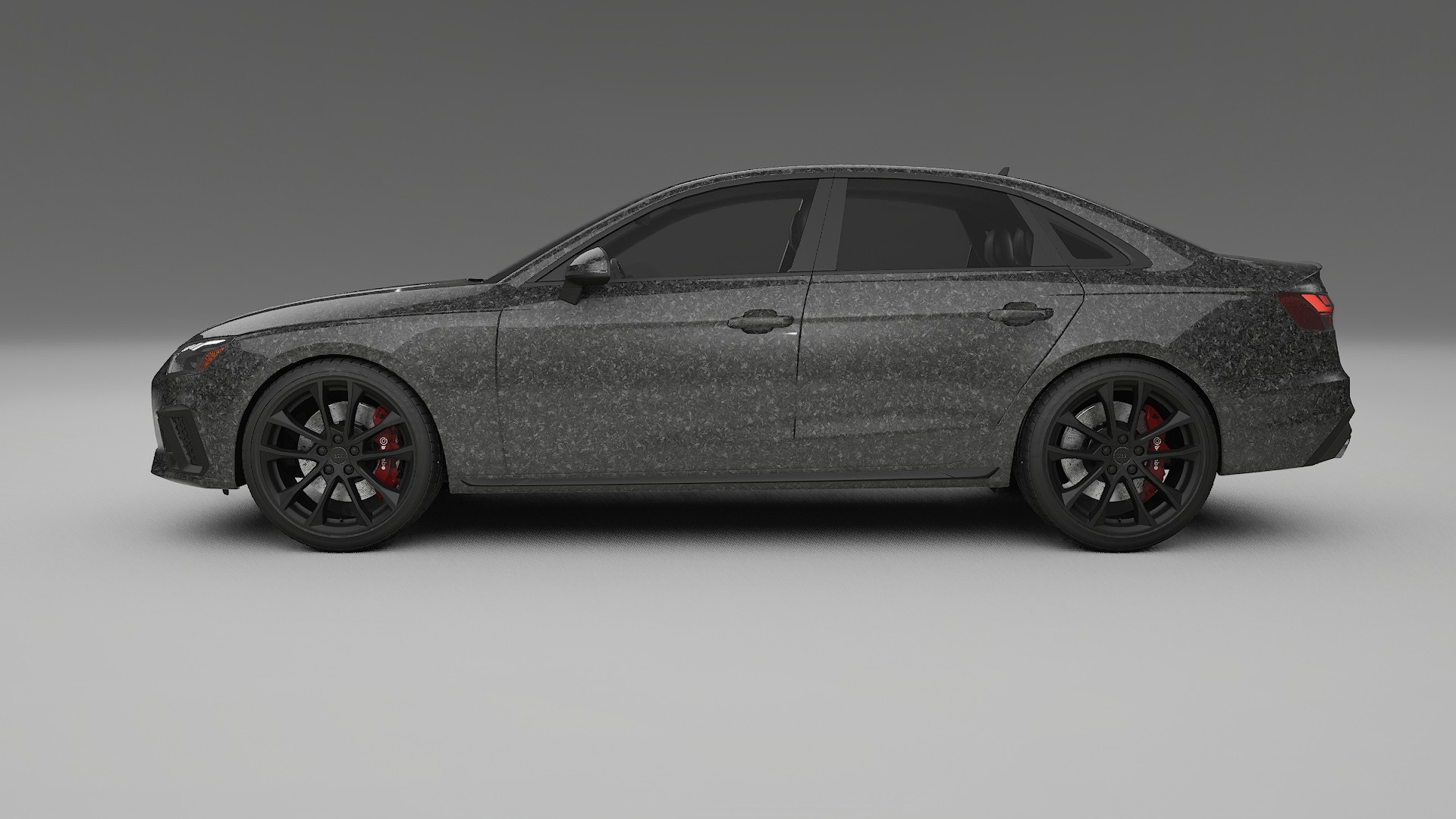 Audi S4 Sedan B9 facelift LCI TPU Paint Protection Film | FORGED S Color Change PPF Full Pre-Cut Kit