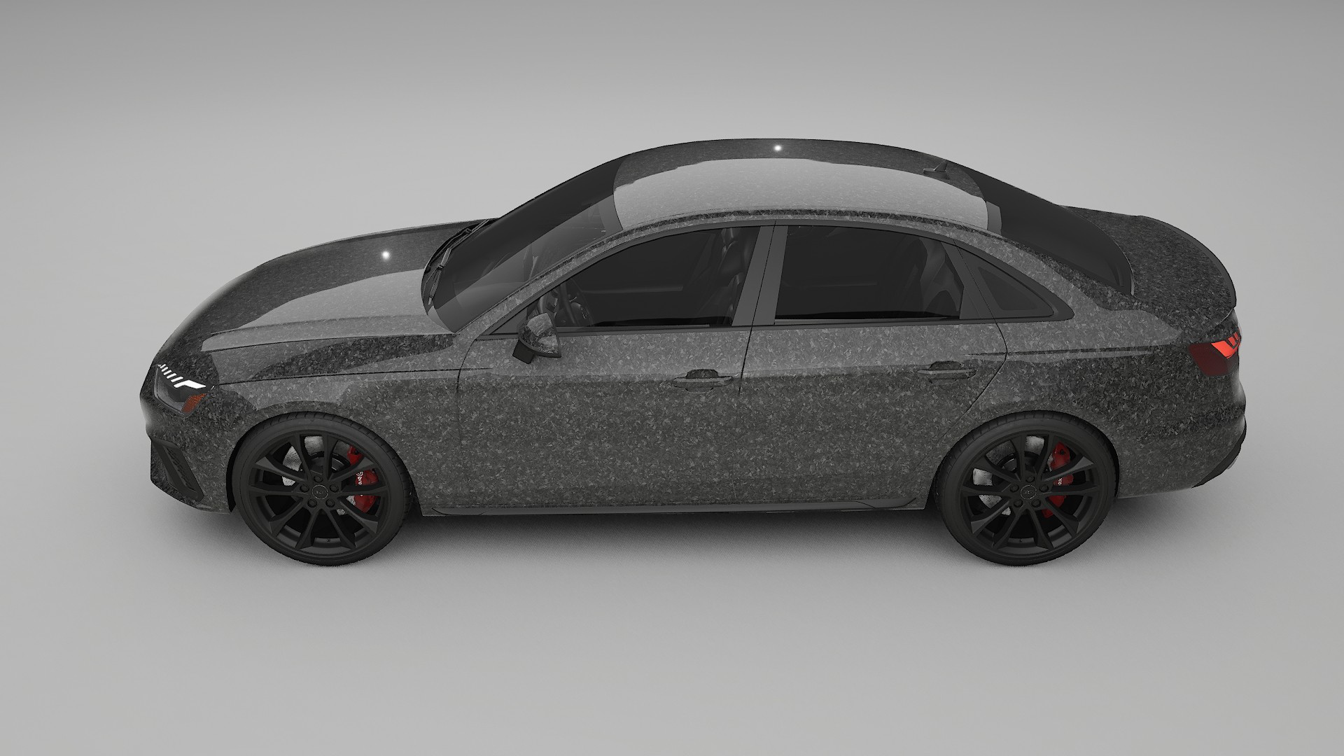 Audi S4 Sedan B9 facelift LCI TPU Paint Protection Film | FORGED S Color Change PPF Full Pre-Cut Kit