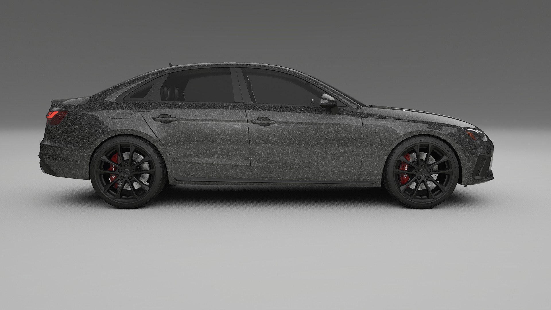 Audi S4 Sedan B9 facelift LCI TPU Paint Protection Film | FORGED S Color Change PPF Full Pre-Cut Kit